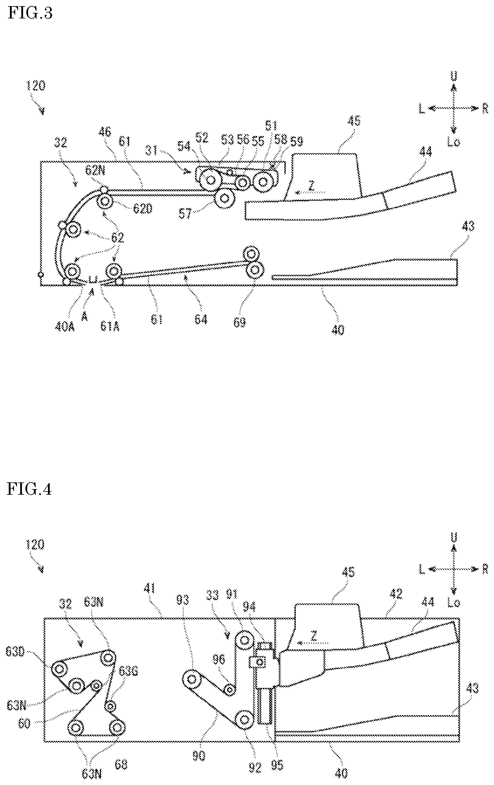 Patent US12338088 Figure 3 – Document sheet conveying device capable of achieving large capacity of sheet feed tray