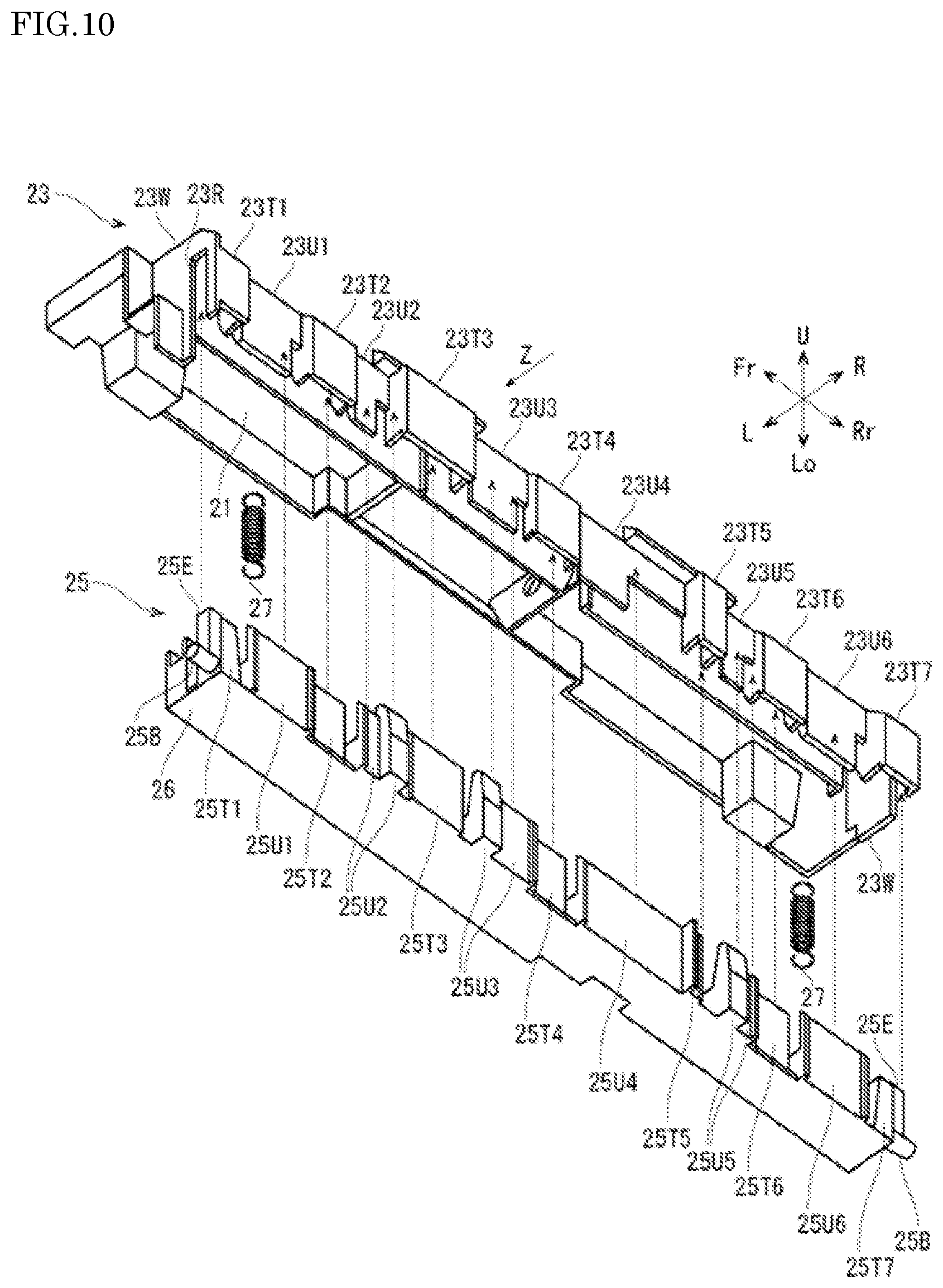 Patent US12338088 Figure 7 – Document sheet conveying device capable of achieving large capacity of sheet feed tray