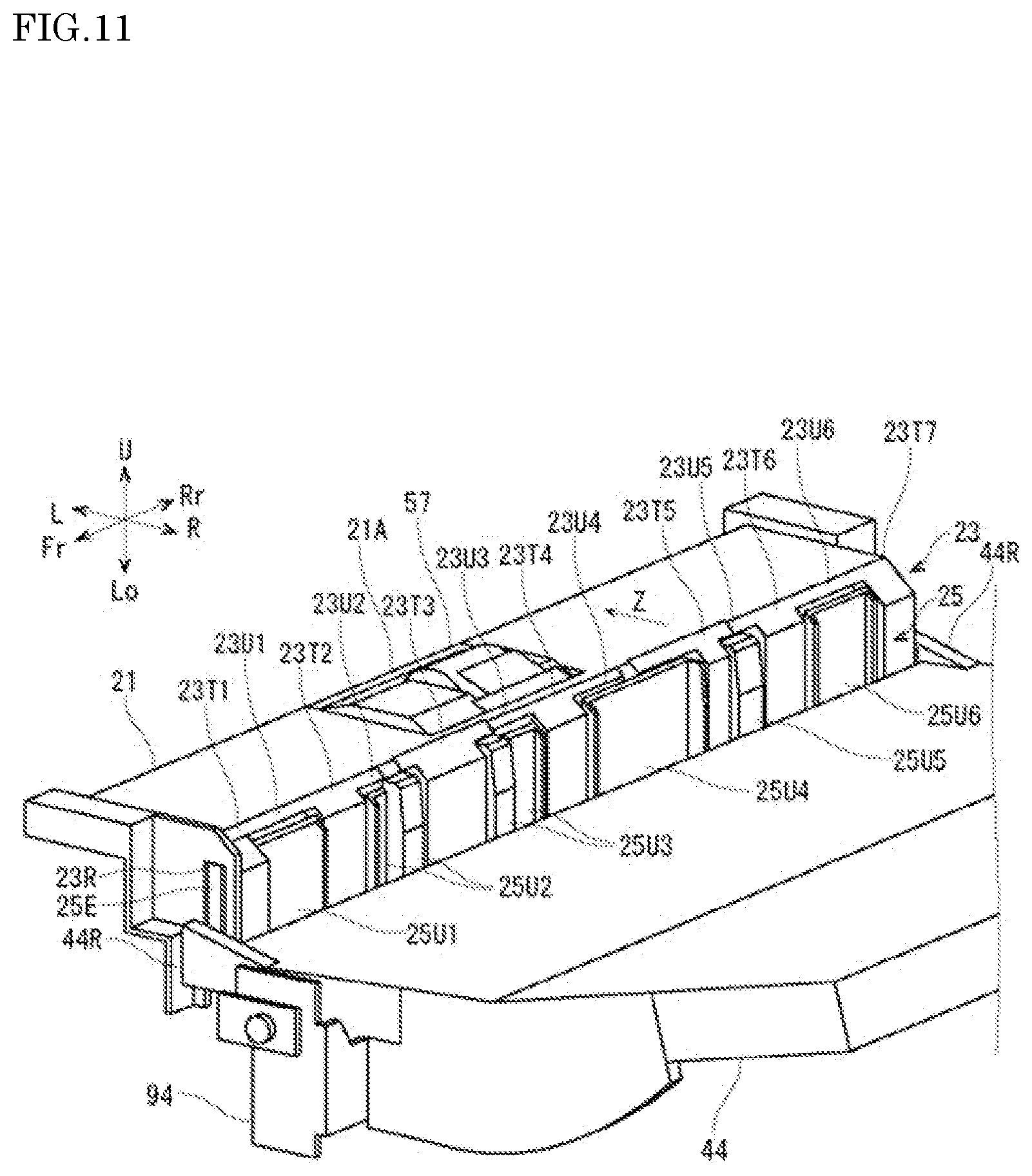 Patent US12338088 Figure 8 – Document sheet conveying device capable of achieving large capacity of sheet feed tray