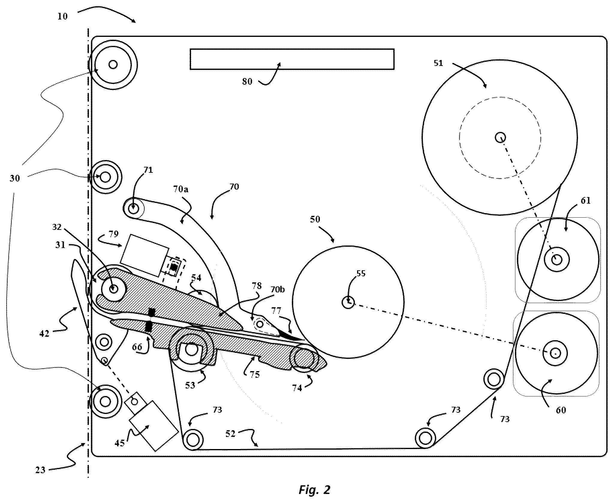 Patent US12338092 Figure 2 – Large storage capacity storing and issuing module
