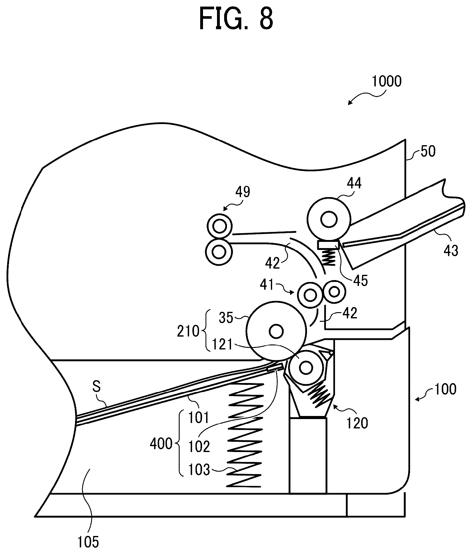 Patent US12338094 Figure 5 – Image forming apparatus