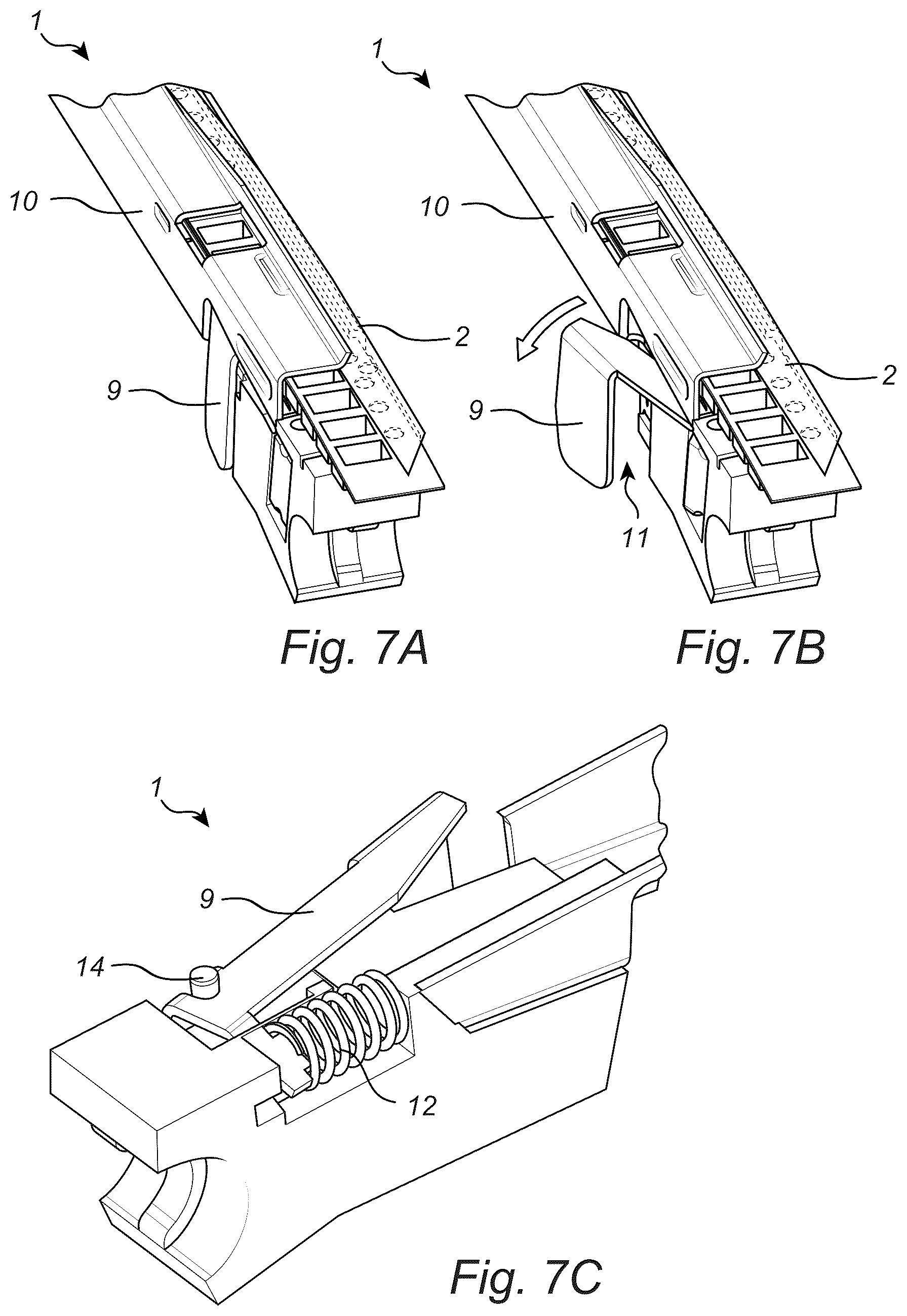 Patent US12338098 Figure 5 – Tape guide for guiding a component tape