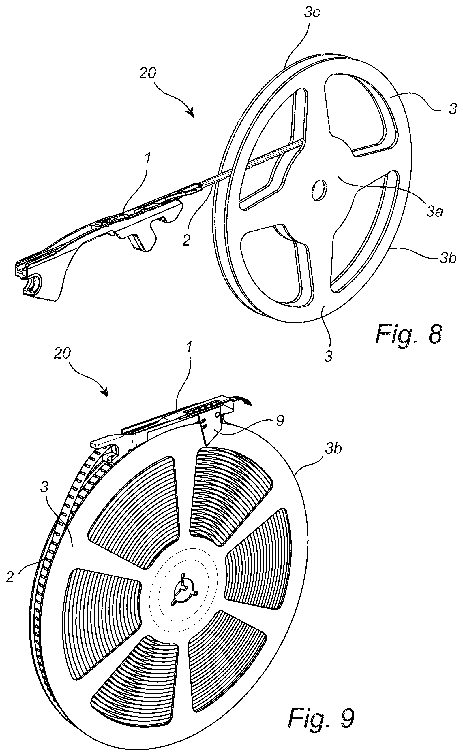 Patent US12338098 Figure 6 – Tape guide for guiding a component tape