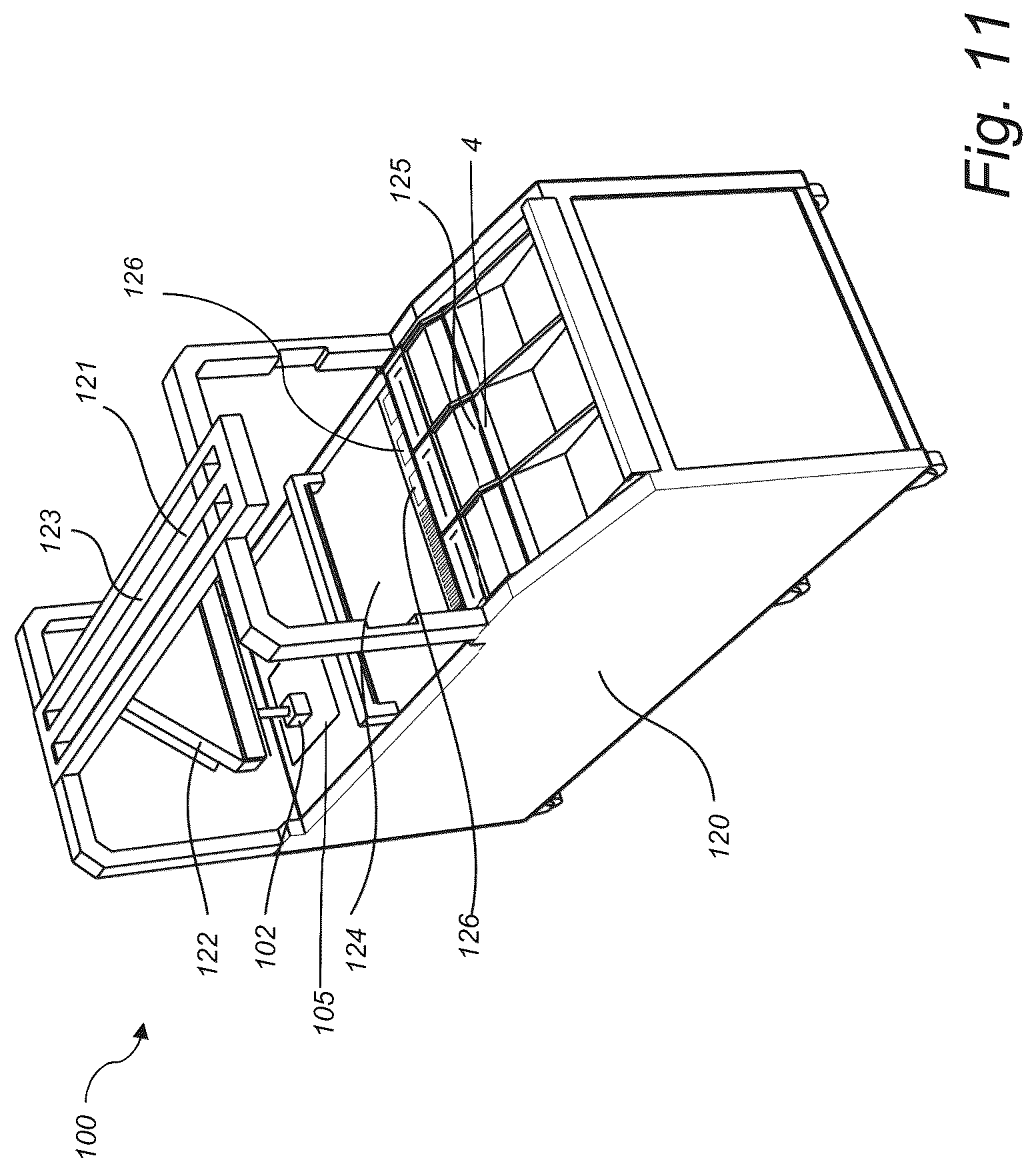 Patent US12338098 Figure 8 – Tape guide for guiding a component tape