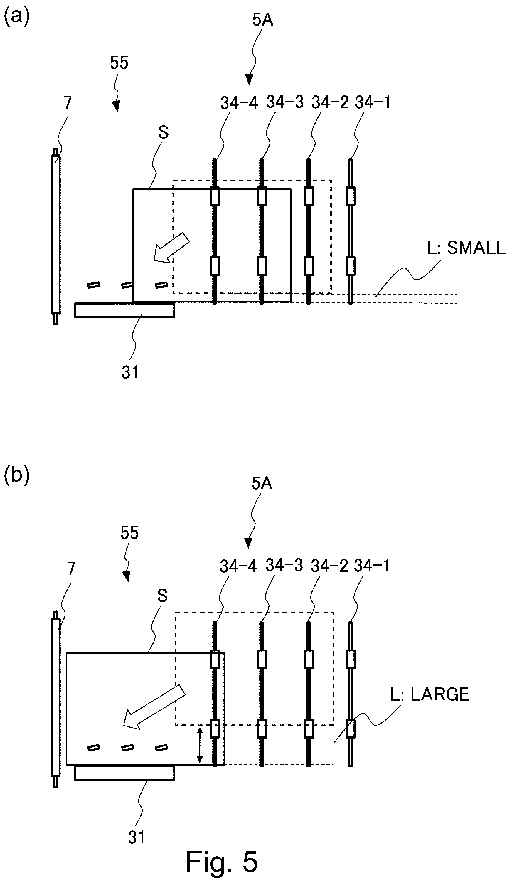 Patent US12338099 Figure 5 – Sheet feeding device and image forming apparatus