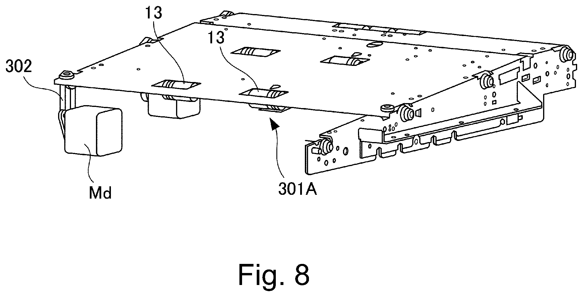 Patent US12338099 Figure 8 – Sheet feeding device and image forming apparatus