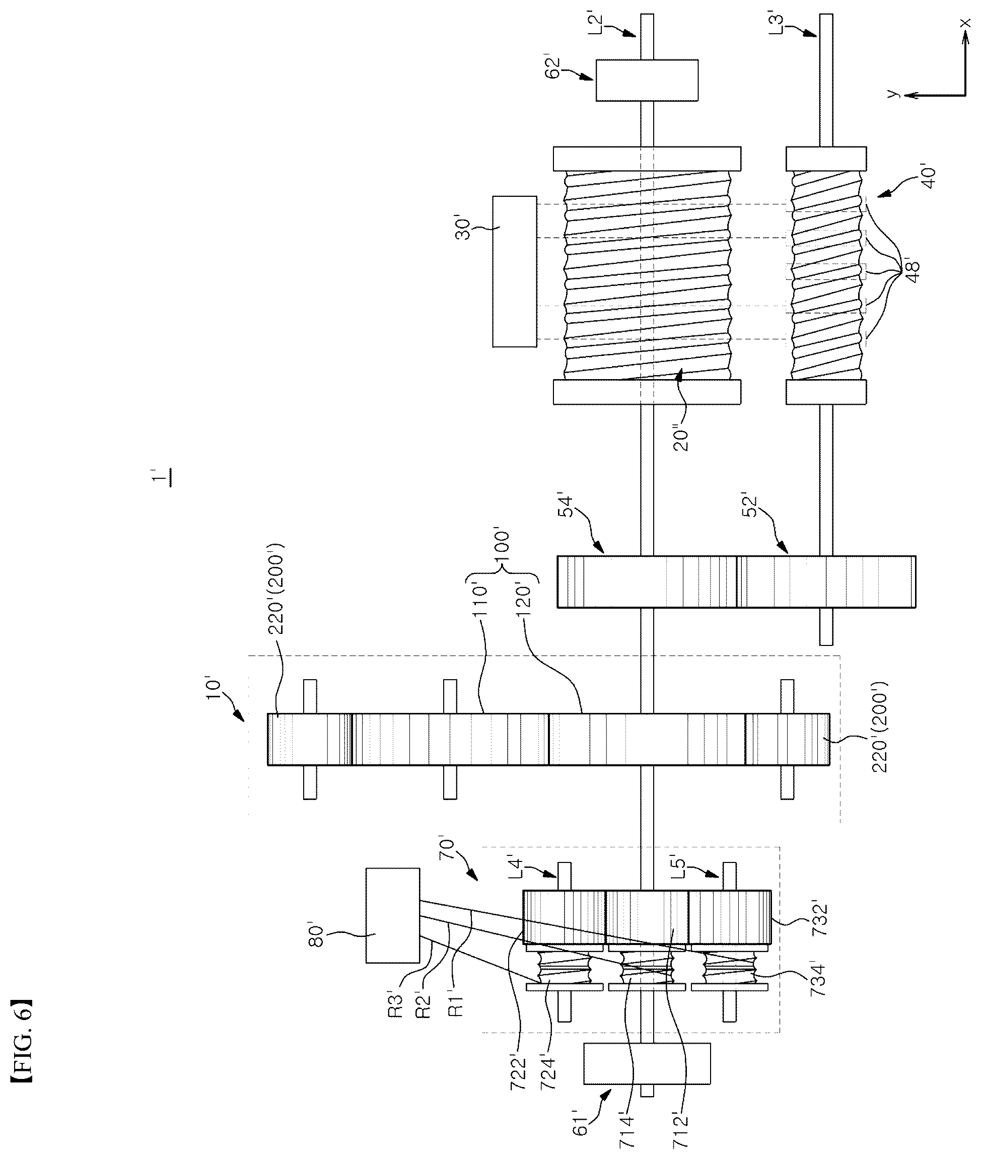 Patent US12338100 Figure 6 – Balancing apparatus and balancing system comprising same