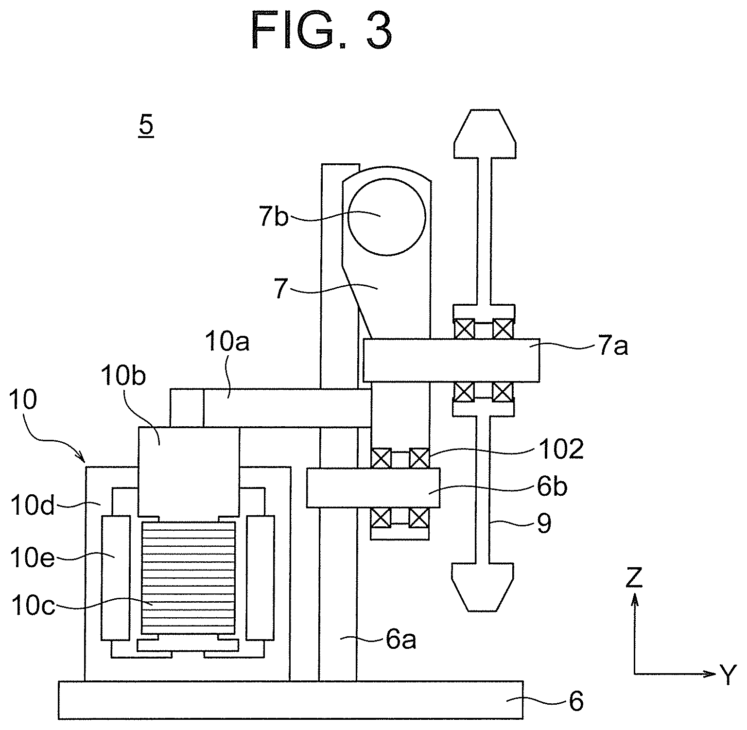 Patent US12338103 Figure 3 – Active guide roller and elevator device