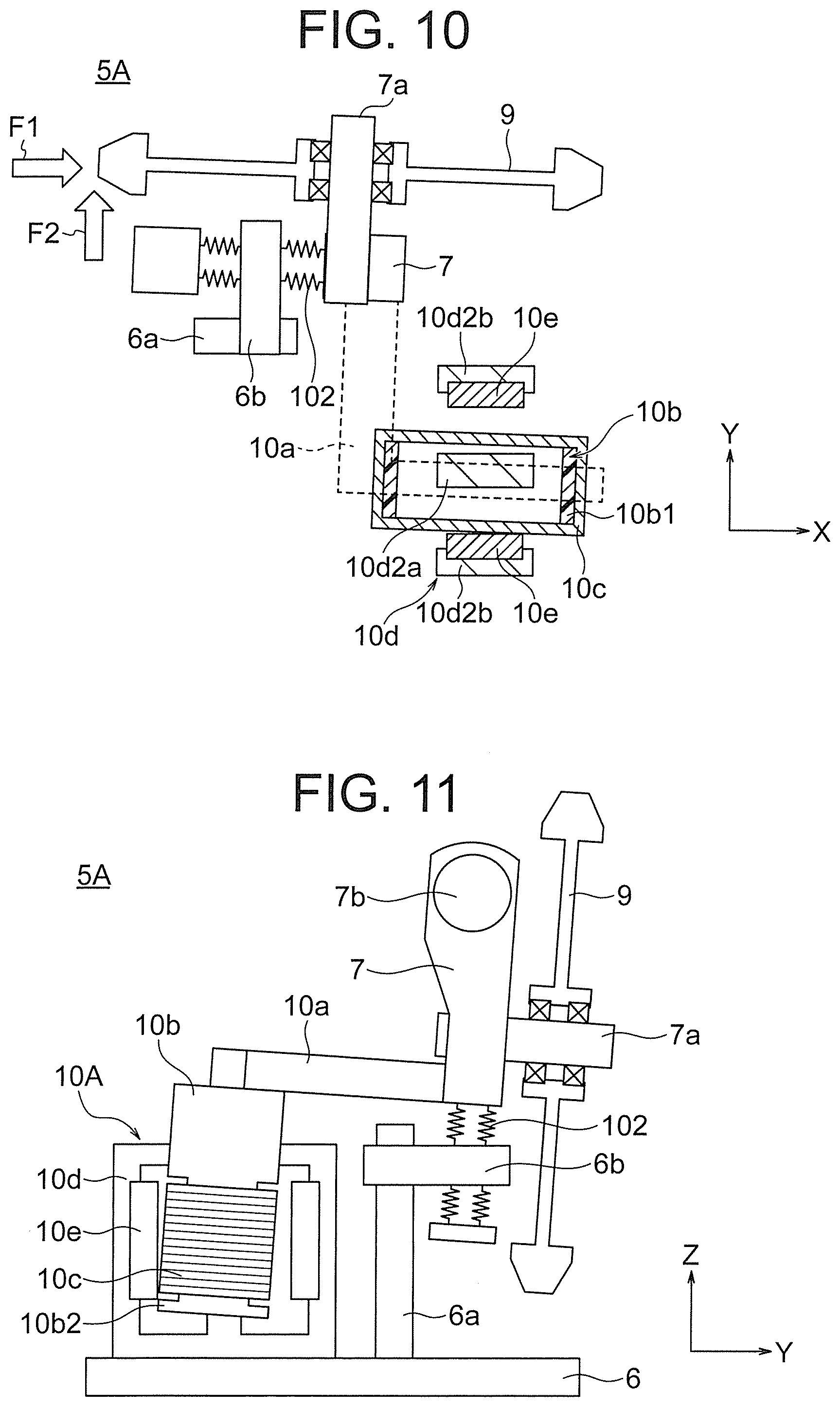 Patent US12338103 Figure 8 – Active guide roller and elevator device