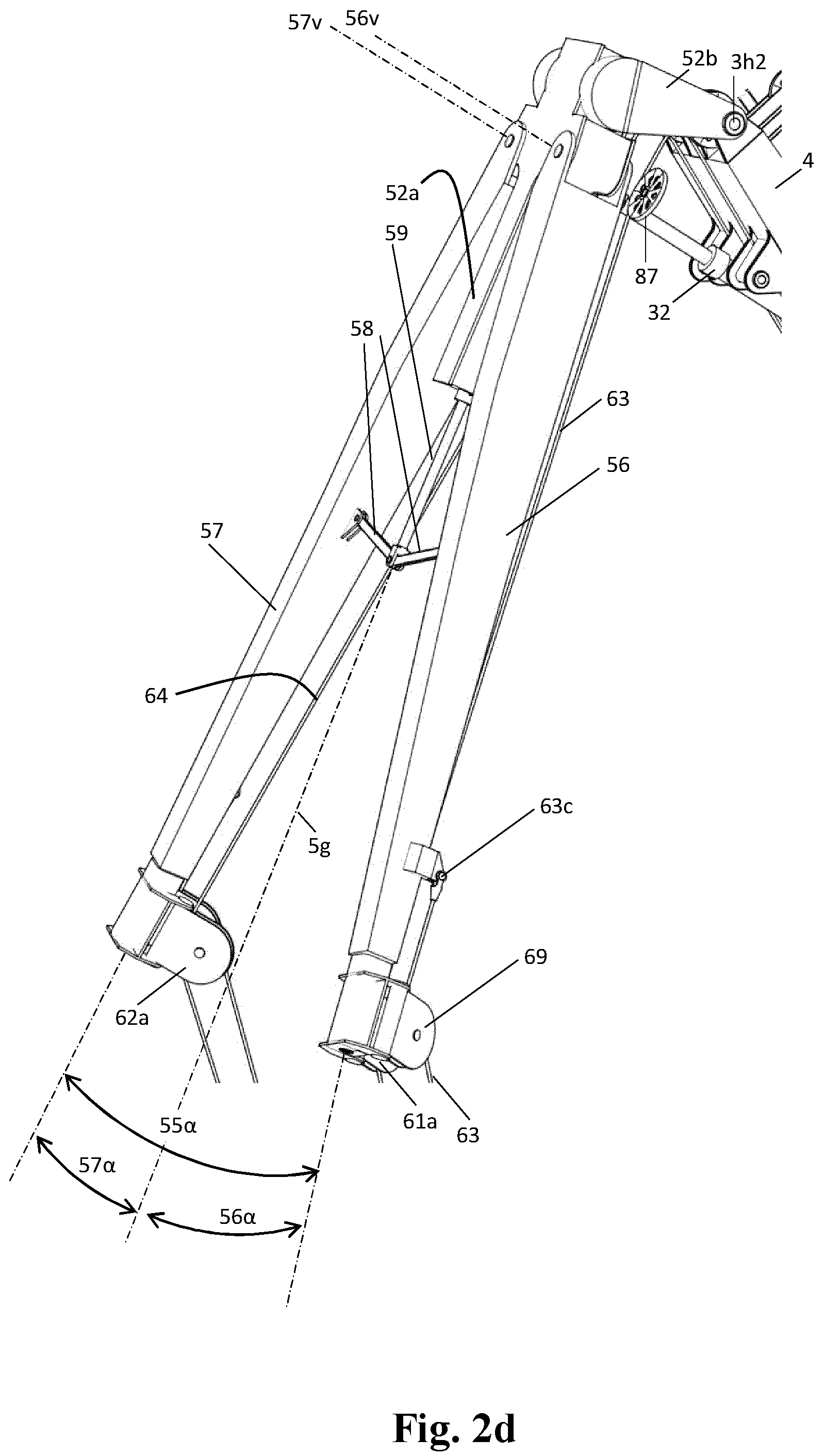 Patent US12338106 Figure 7 – Marine knuckle boom crane