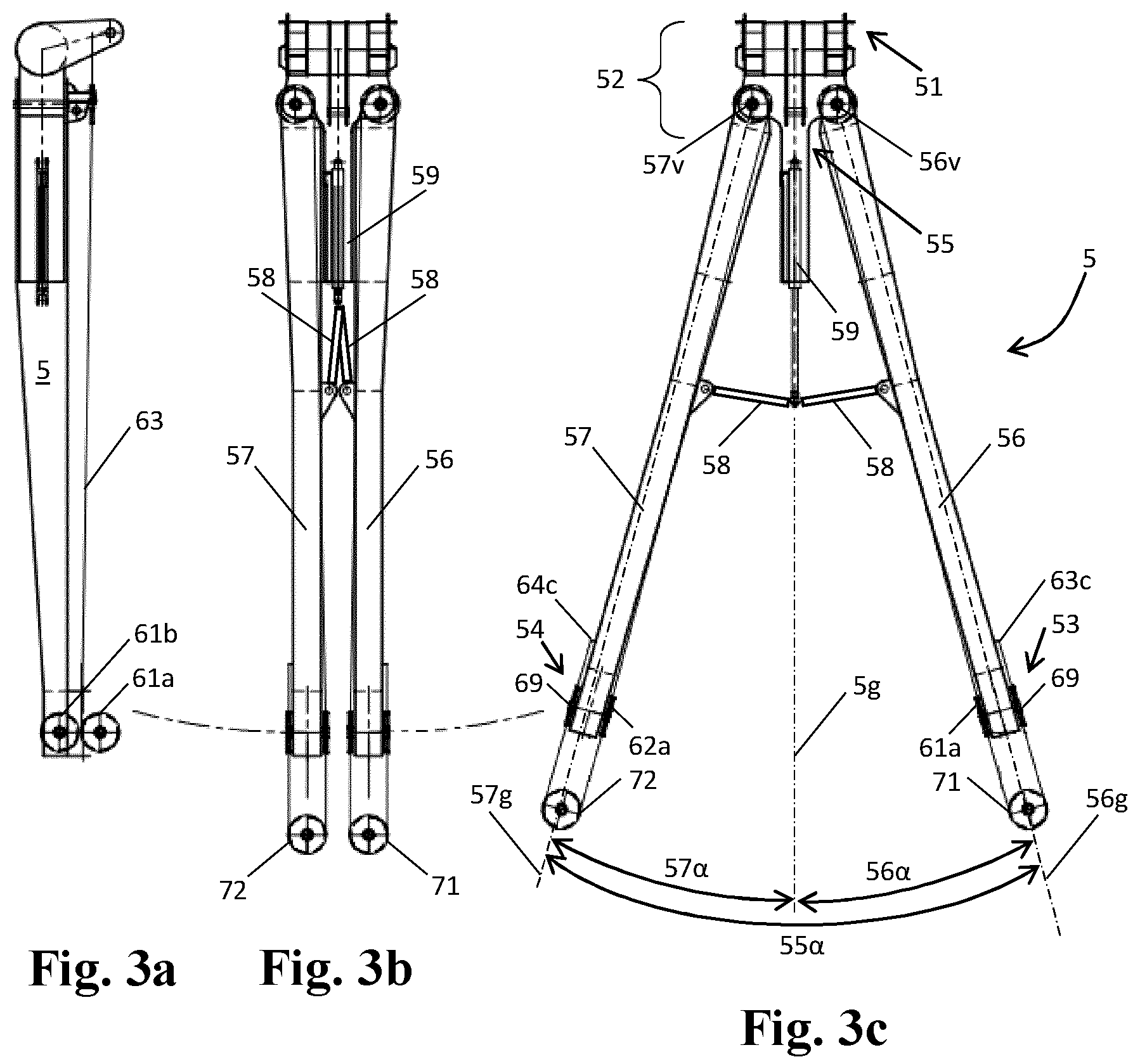 Patent US12338106 Figure 8 – Marine knuckle boom crane
