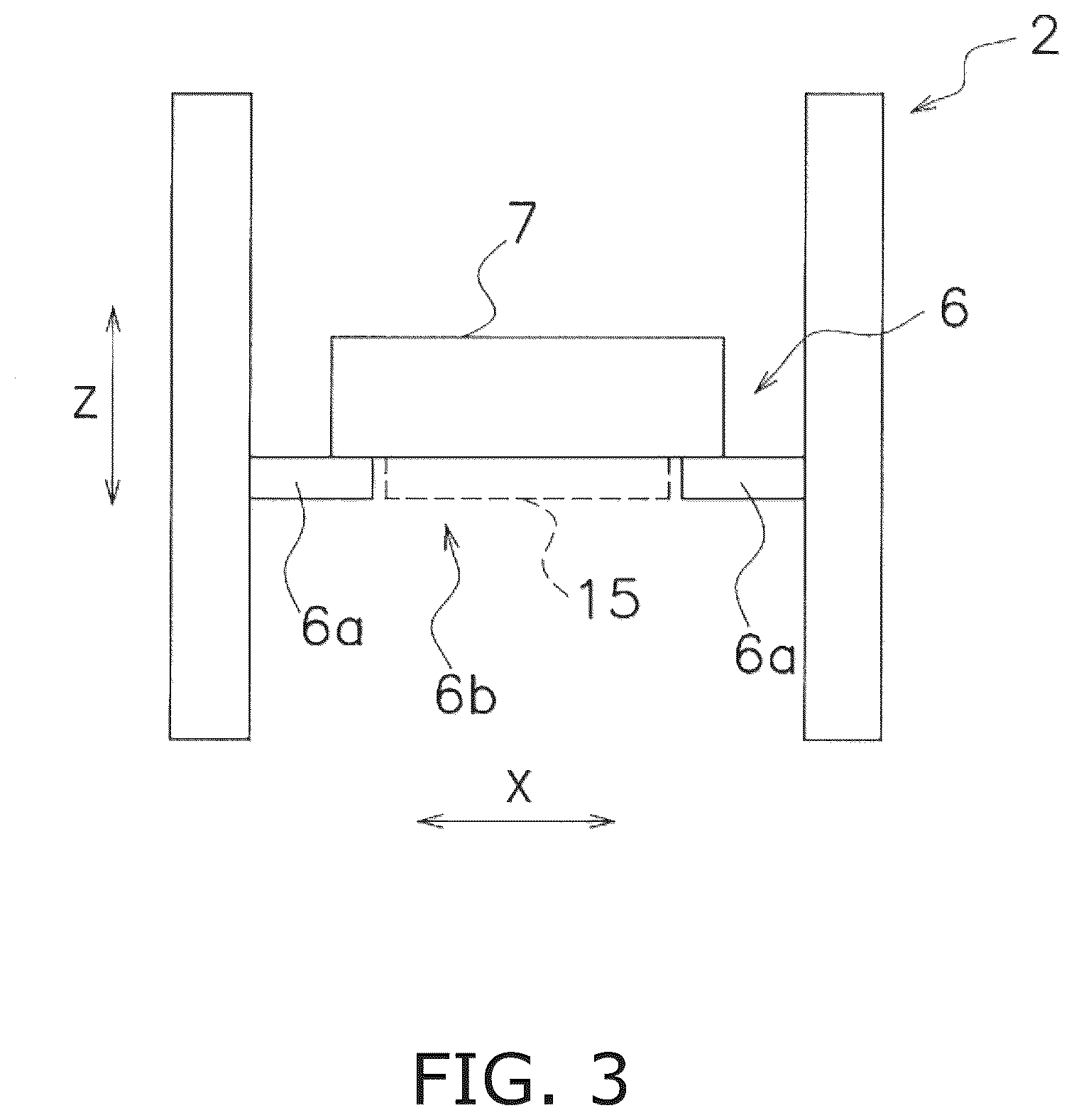 Patent US12338111 Figure 2 – Stacker crane