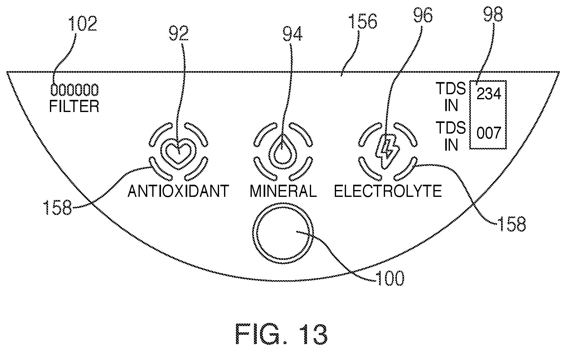 Patent US12338114 Figure 10 – Home water-based drink formulating system