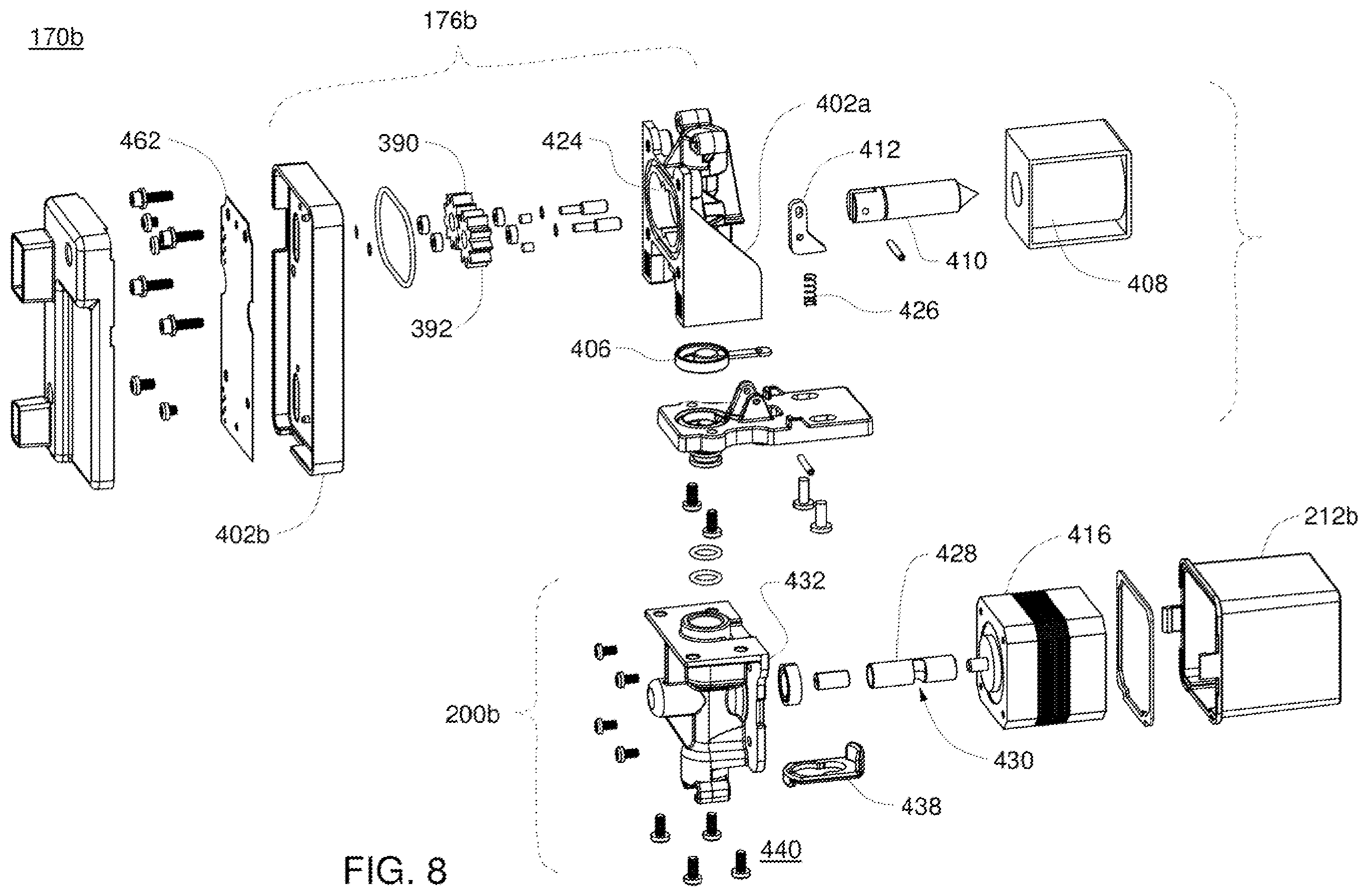 Patent US12338116 Figure 13 – Product dispensing system
