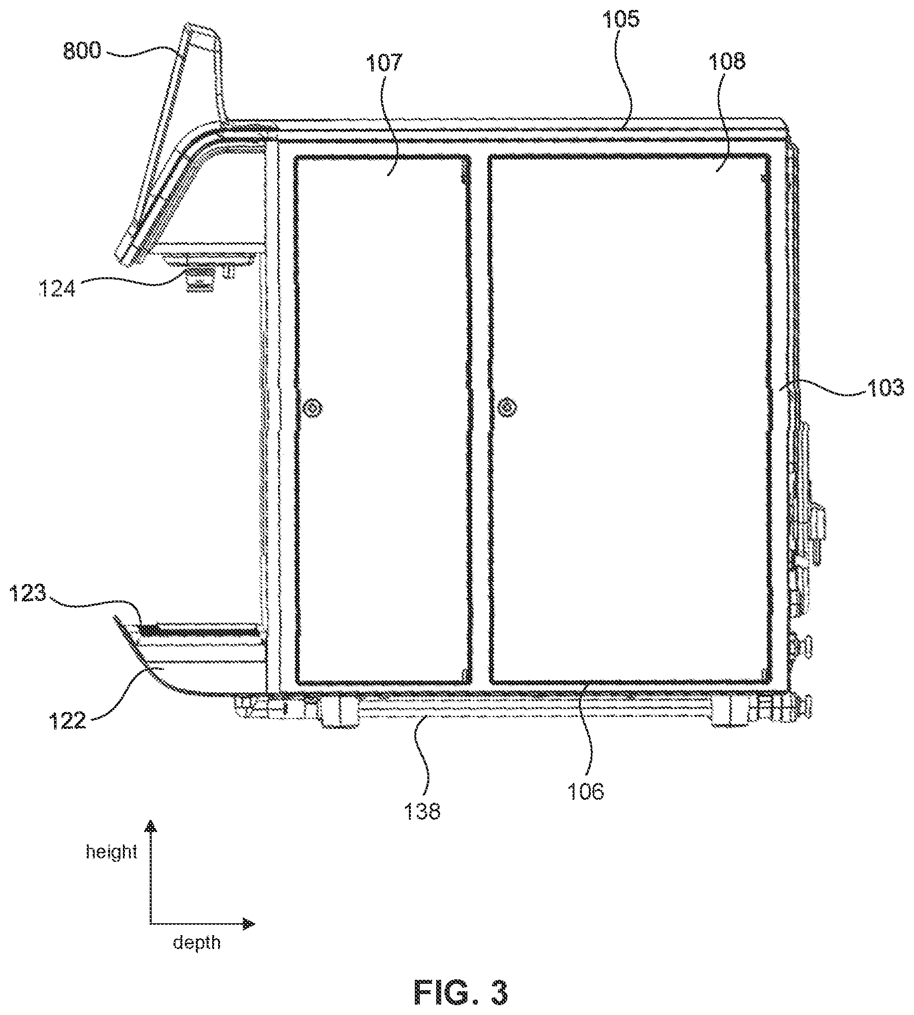 Patent US12338117 Figure 3 – Beverage dispenser water supply connector