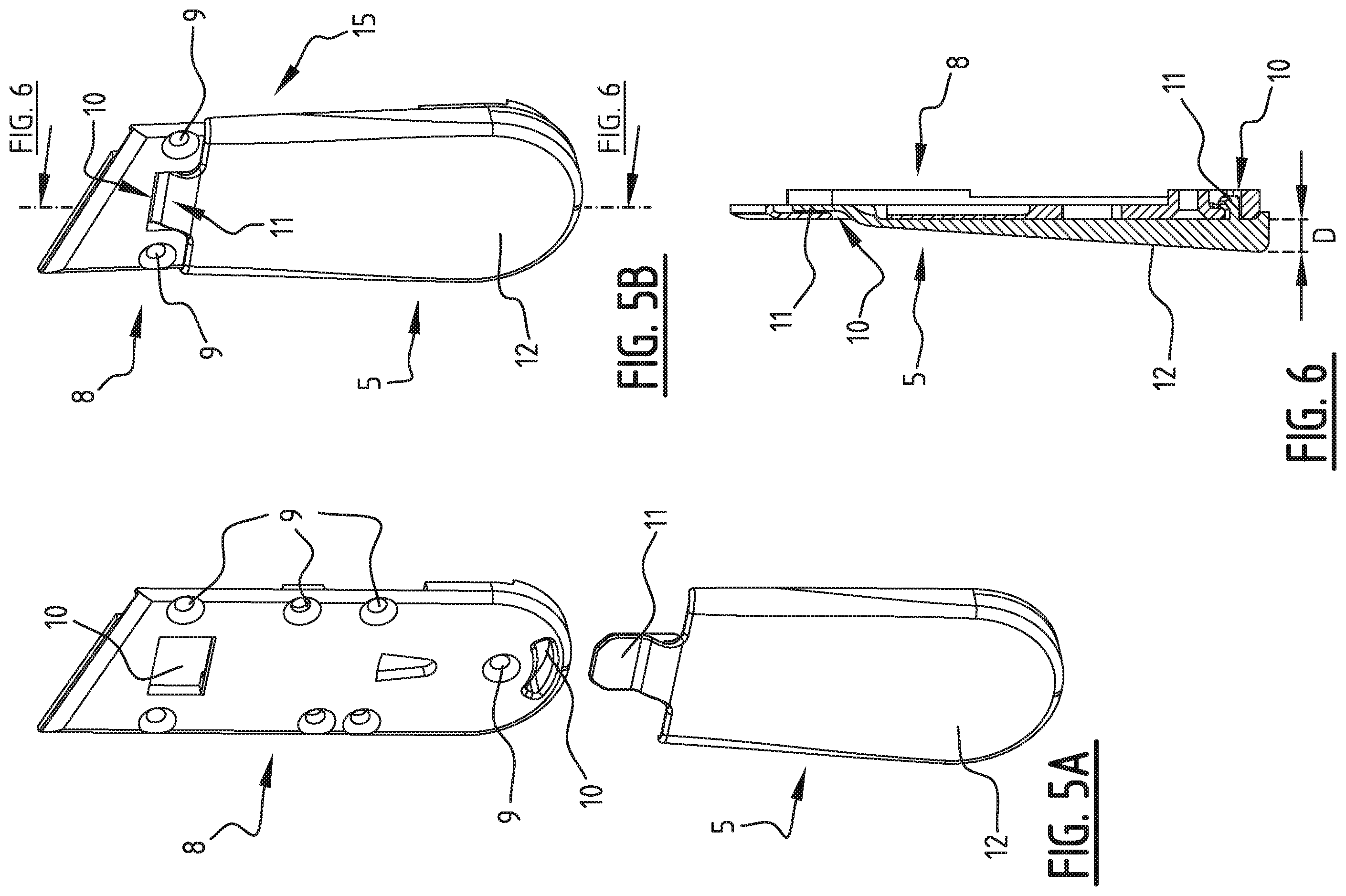 Patent US12338118 Figure 3 – Kit-of-parts configured to adjust a fit of a saddle, saddle of the English saddle type, comprising such a kit-of-parts and method for adjusting a fit of a saddle