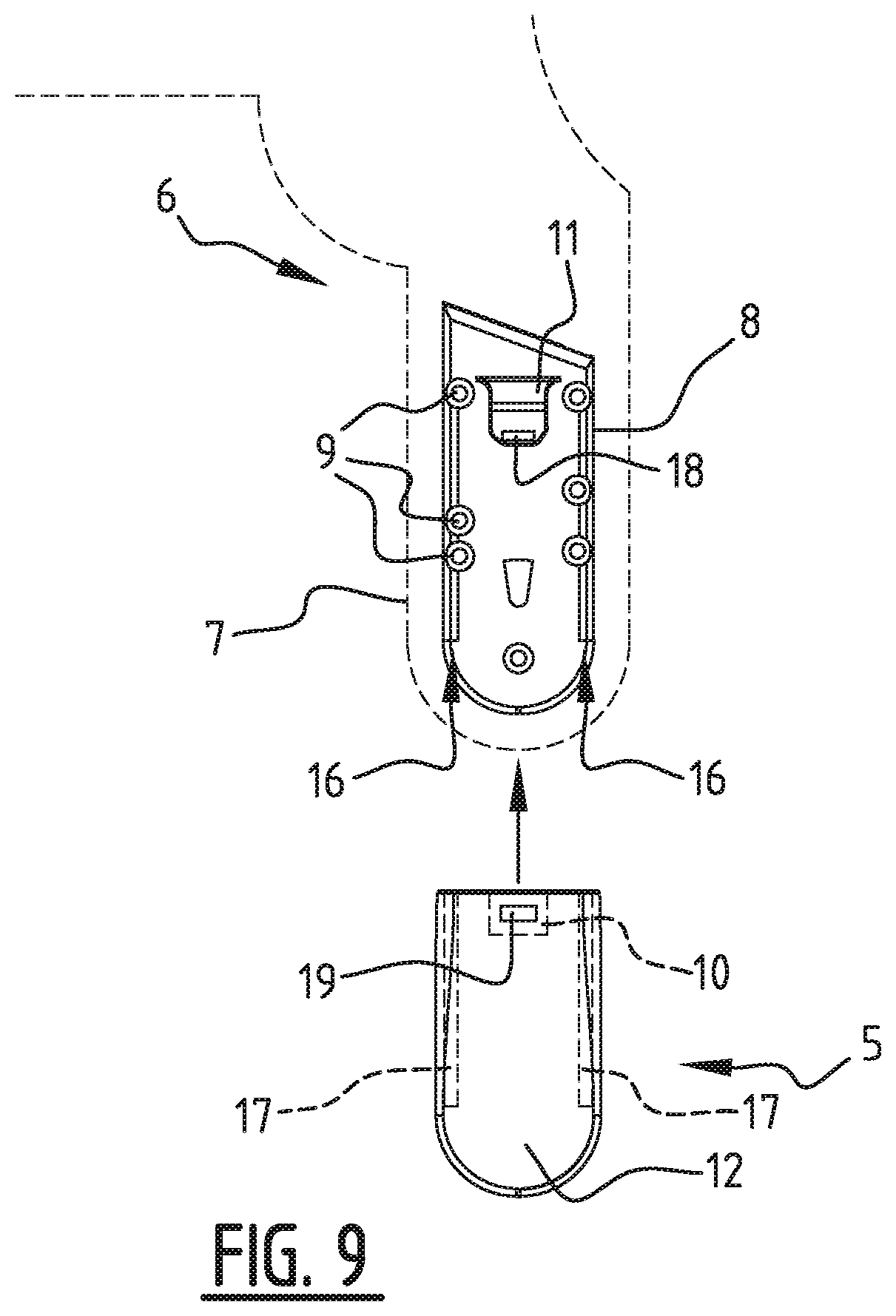 Patent US12338118 Figure 5 – Kit-of-parts configured to adjust a fit of a saddle, saddle of the English saddle type, comprising such a kit-of-parts and method for adjusting a fit of a saddle