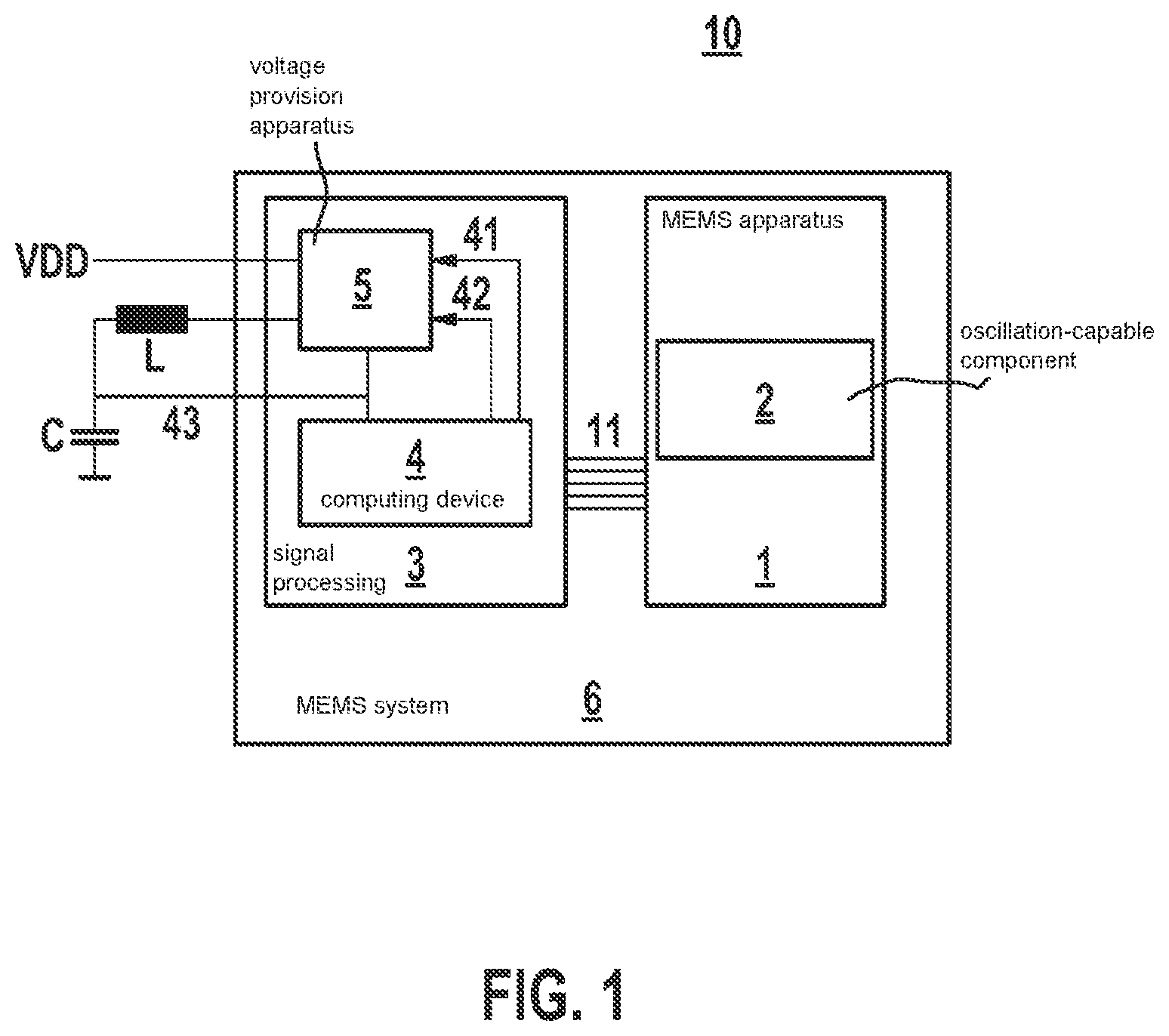 Patent US12338121 Figure 1 – Electromechanical system and method for operating an electromechanical system