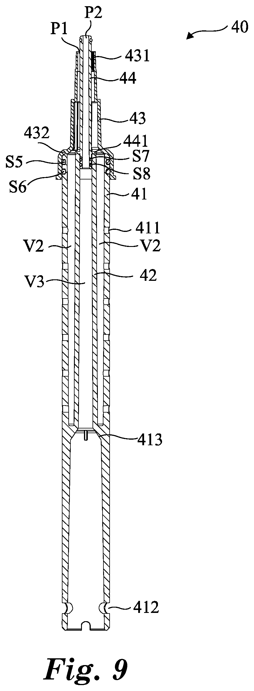Patent US12338142 Figure 7 – Filter element and filter having the filter element