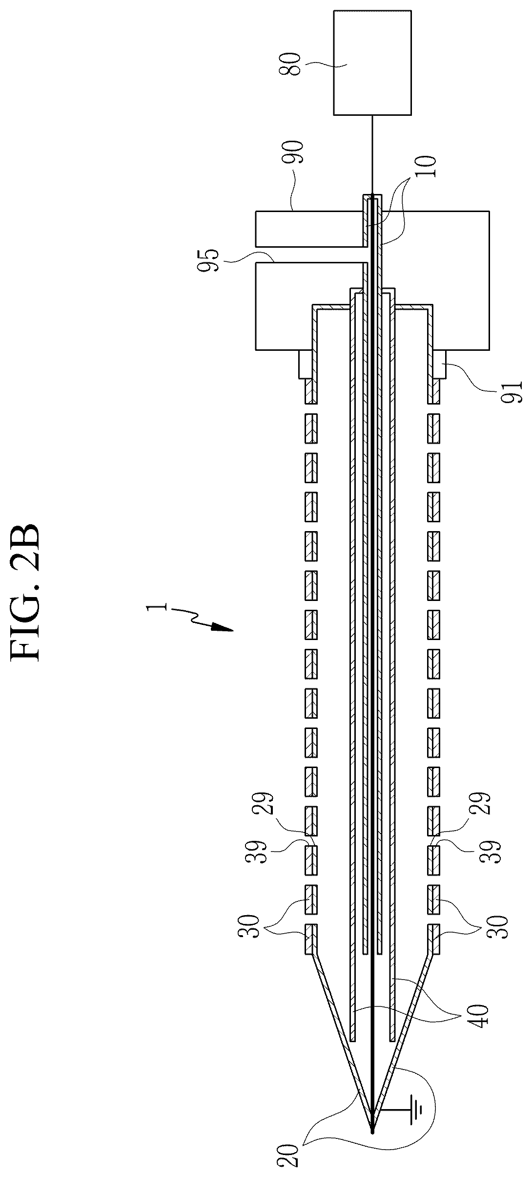 Patent US12338145 Figure 3 – Plasma water treatment apparatus for removing color with restraining total nitrogen and method thereof