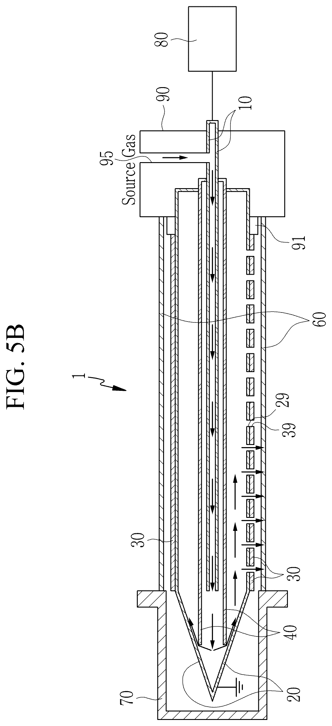 Patent US12338145 Figure 7 – Plasma water treatment apparatus for removing color with restraining total nitrogen and method thereof