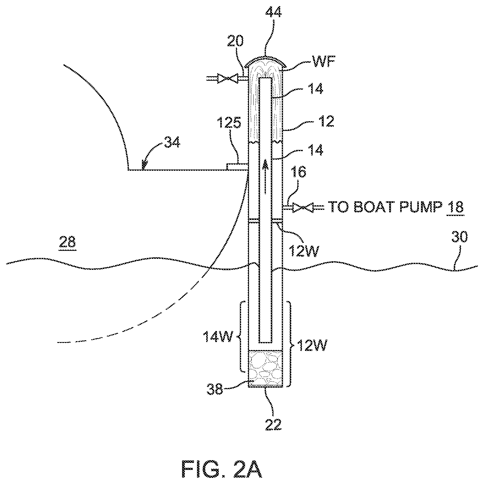 Patent US12338150 Figure 3 – Negative pressure aeration and organic growth suppression system