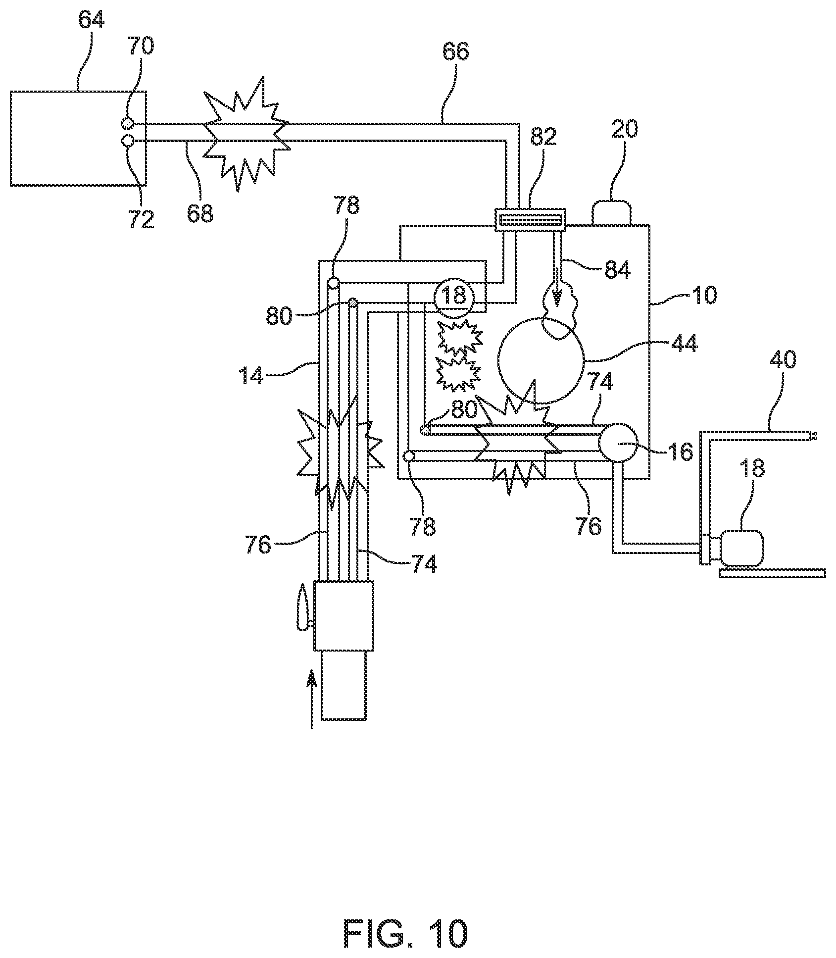 Patent US12338150 Figure 13 – Negative pressure aeration and organic growth suppression system