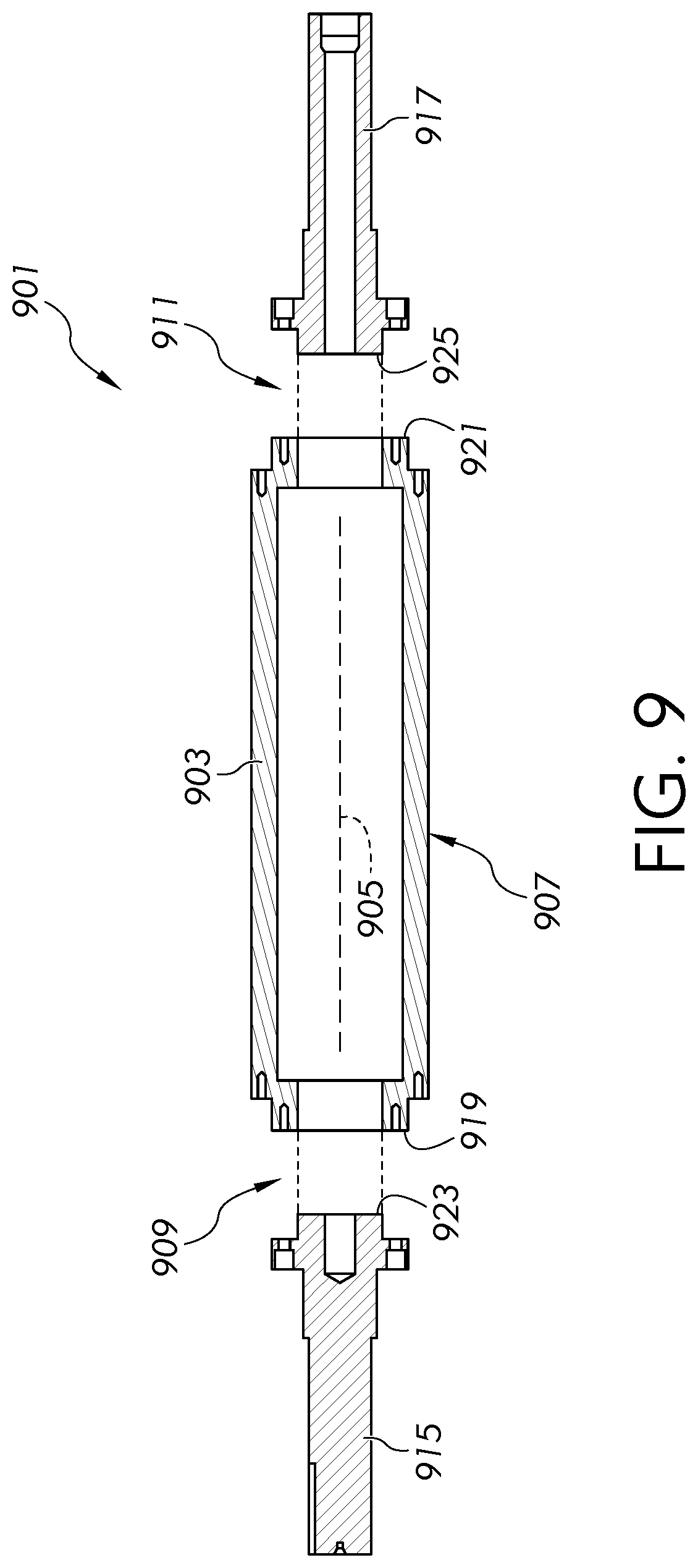 Patent US12338157 Figure 8 – Methods and apparatus for manufacturing a glass ribbon