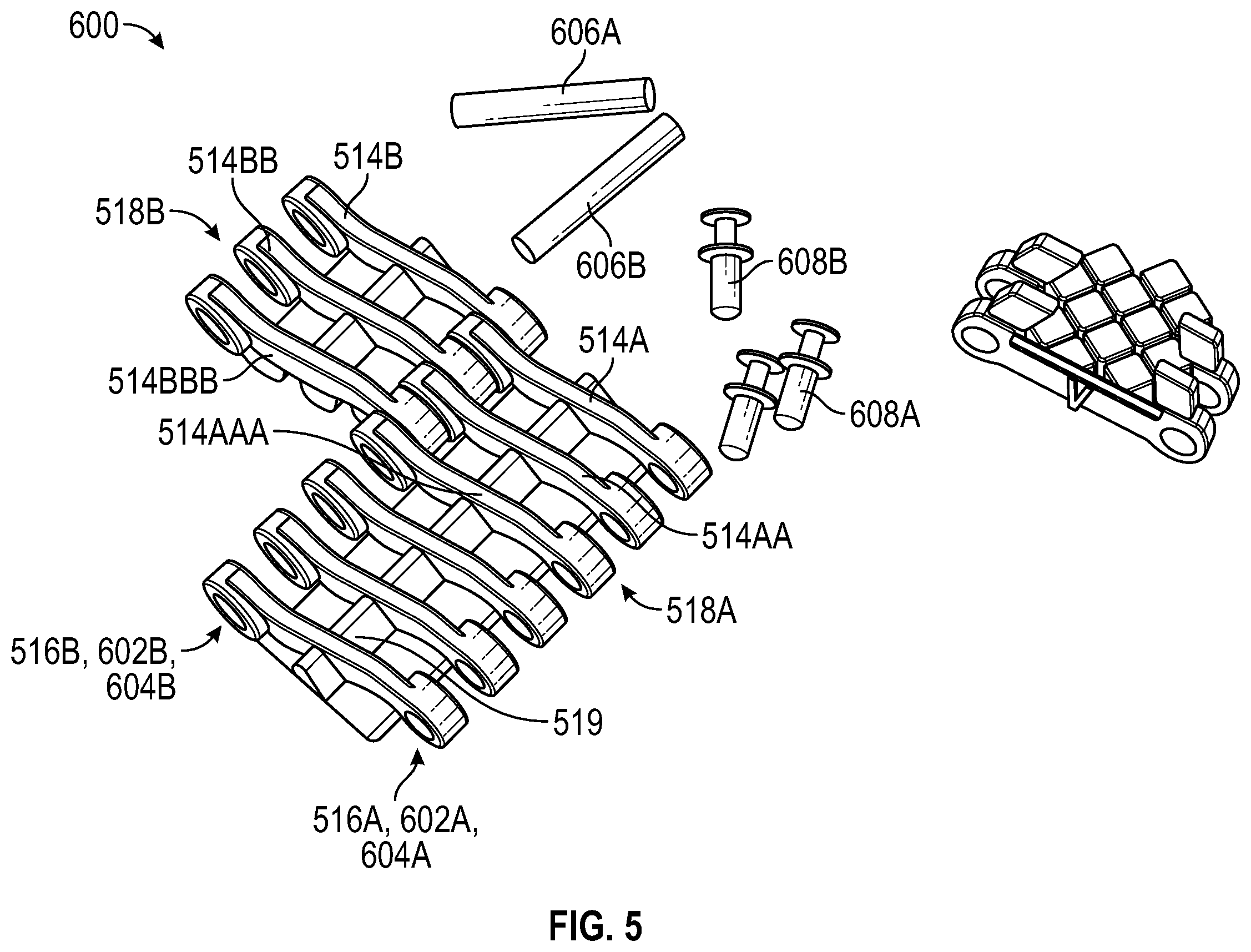 Patent US12338158 Figure 6 – Apparatuses, systems and methods for cold forming glass