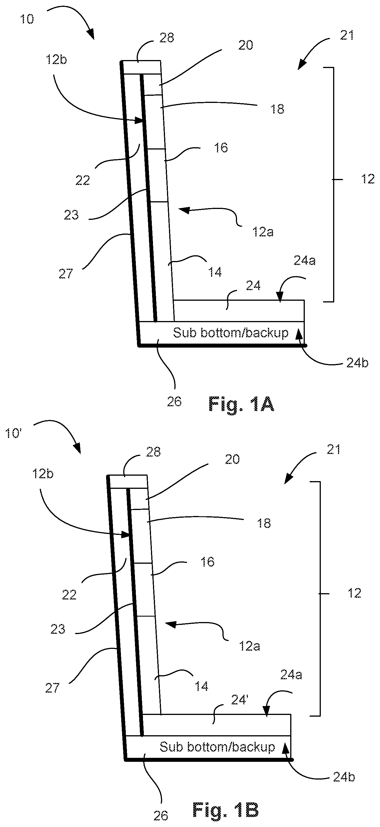 Patent US12338179 Figure 1 – Refractory material with taggant to enable identification of material during reclaiming process