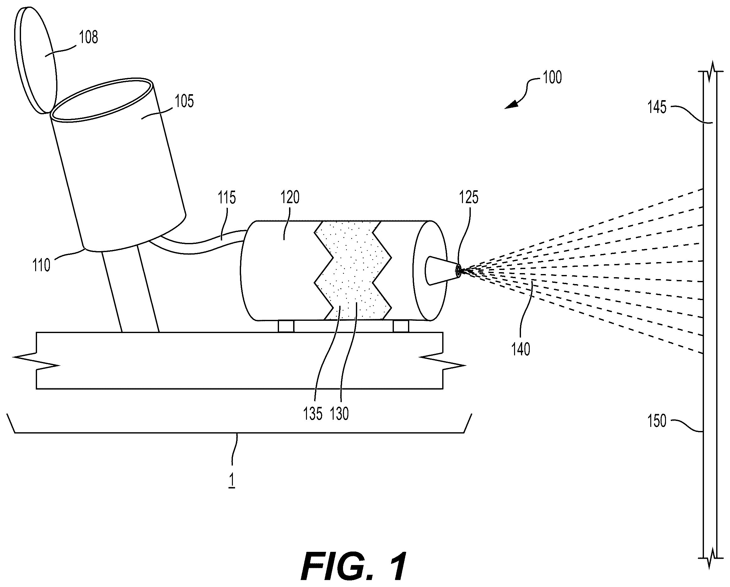 Patent US12338185 Figure 1 – Systems and methods for plasma spray fabrication of textured ceramics