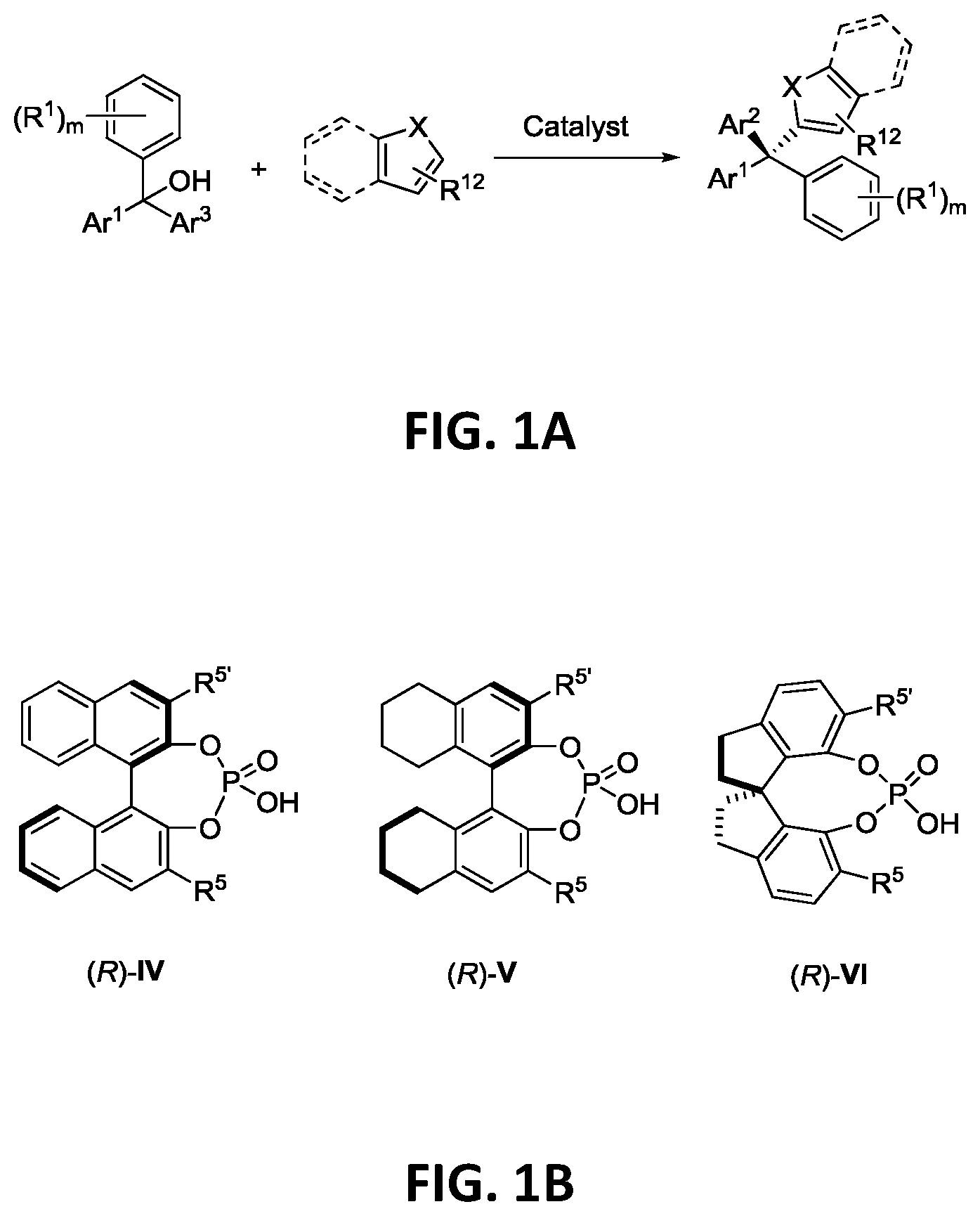 Patent US12338193 Figure 1 – Methods for enantioselective preparation of chiral tetraarylmethanes