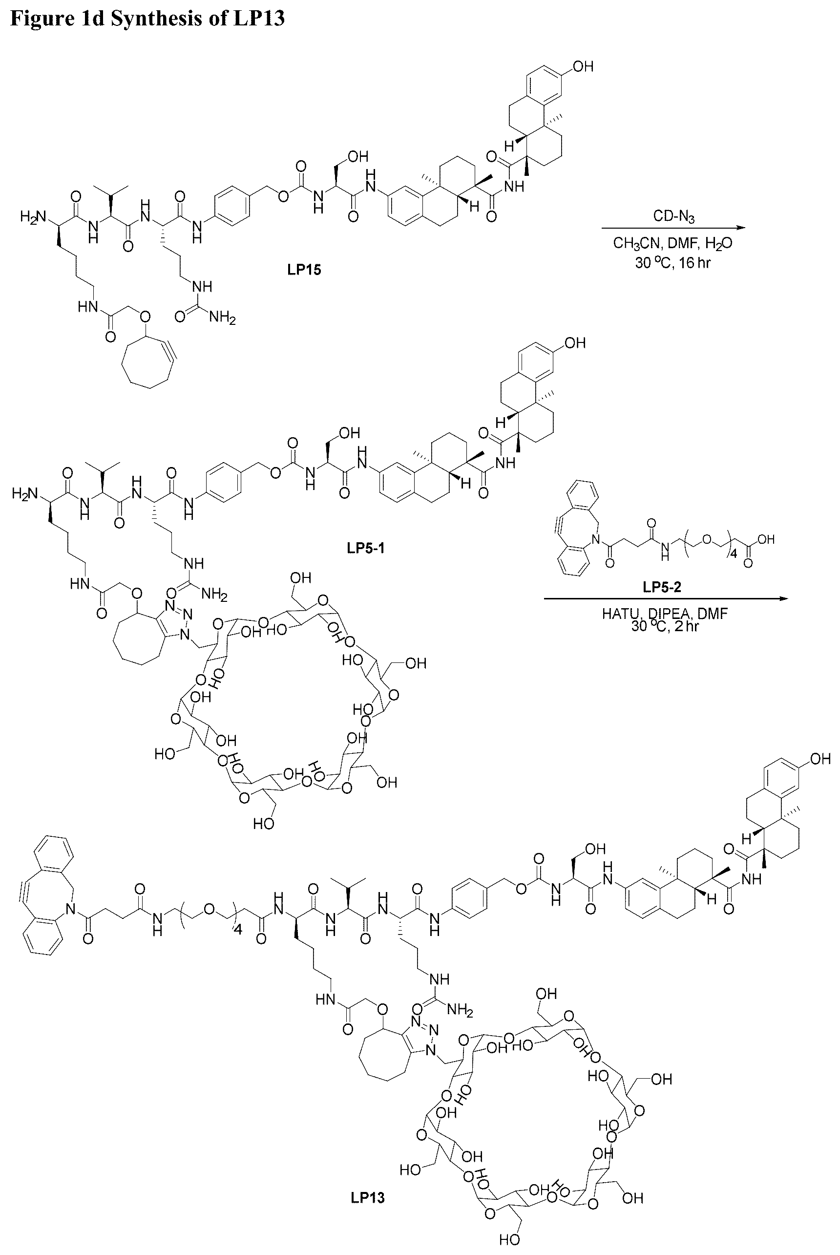 Patent US12338199 Figure 5 – Bis-octahydrophenanthrene carboxamides and protein conjugates thereof