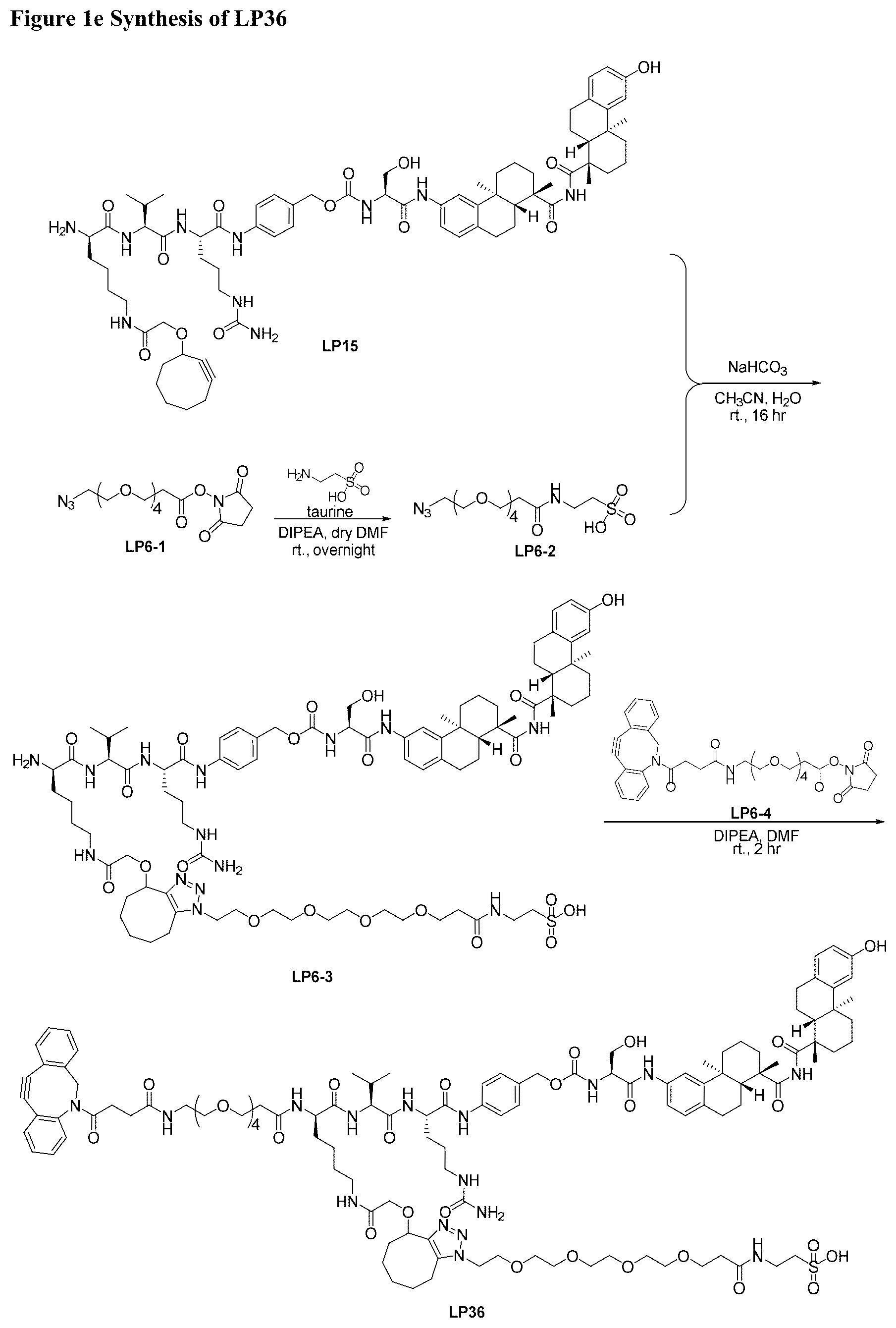 Patent US12338199 Figure 6 – Bis-octahydrophenanthrene carboxamides and protein conjugates thereof