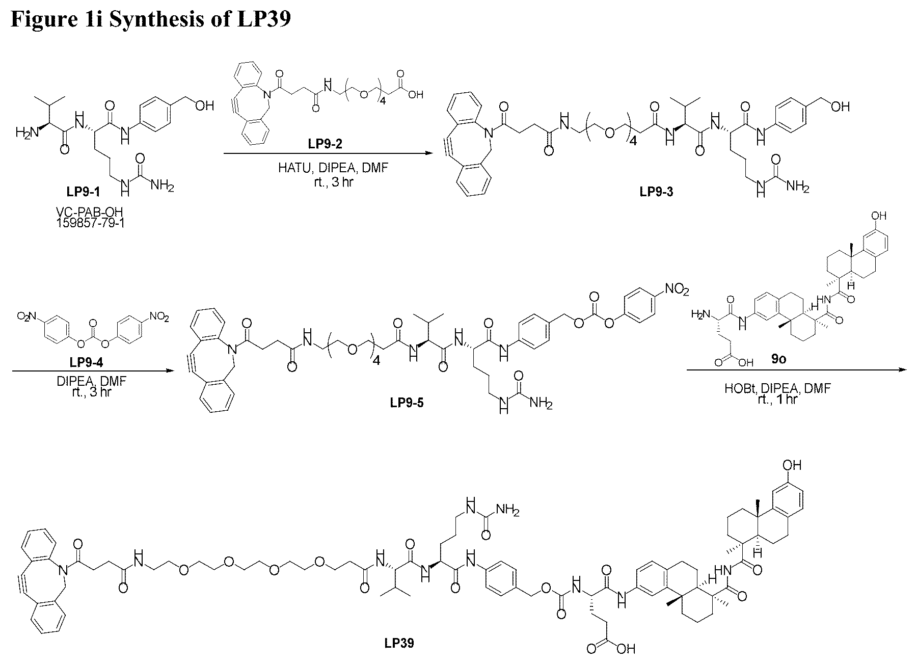 Patent US12338199 Figure 10 – Bis-octahydrophenanthrene carboxamides and protein conjugates thereof