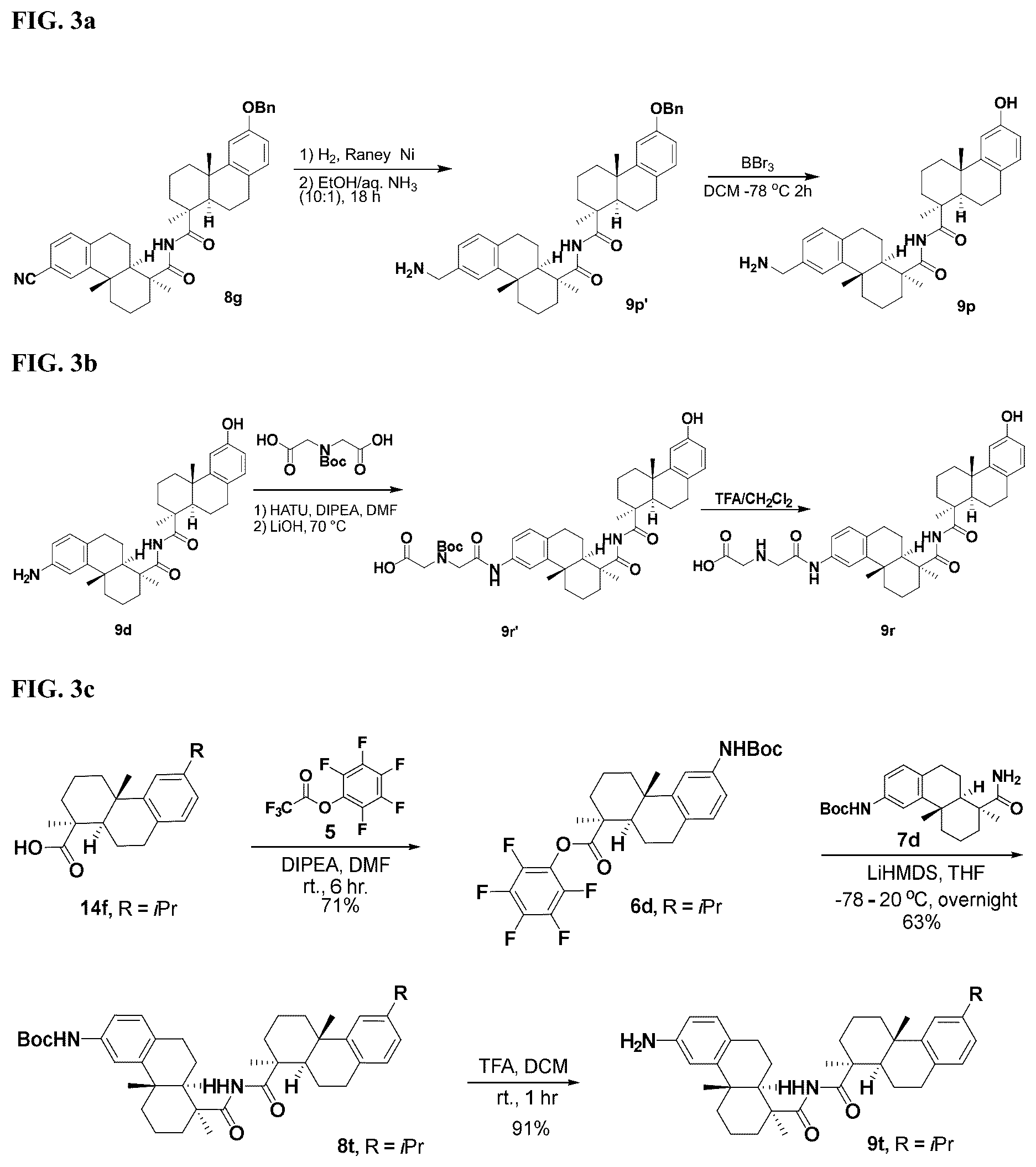 Patent US12338199 Figure 12 – Bis-octahydrophenanthrene carboxamides and protein conjugates thereof
