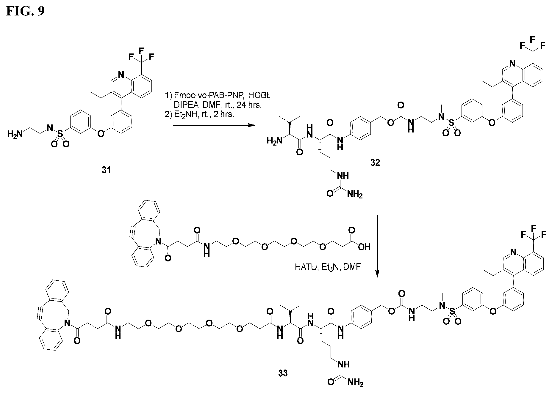 Patent US12338199 Figure 17 – Bis-octahydrophenanthrene carboxamides and protein conjugates thereof