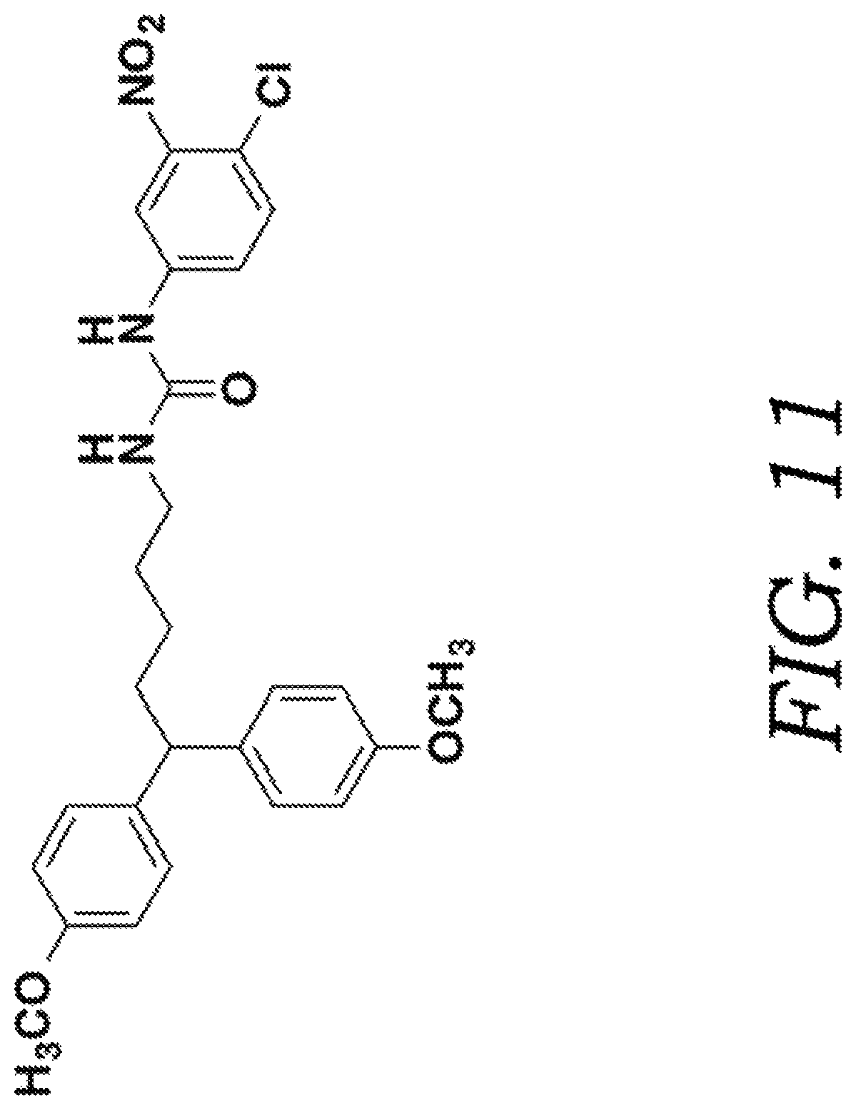 Patent US12338204 Figure 11 – Substituted bisphenylalkylurea compounds and methods of treating breast cancer