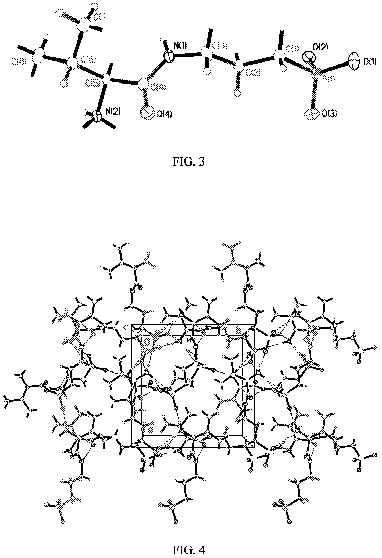 Patent US12338205 Figure 2 – Crystalline form of 3-((L-valyl) amino)-1-propanesulfonic acid