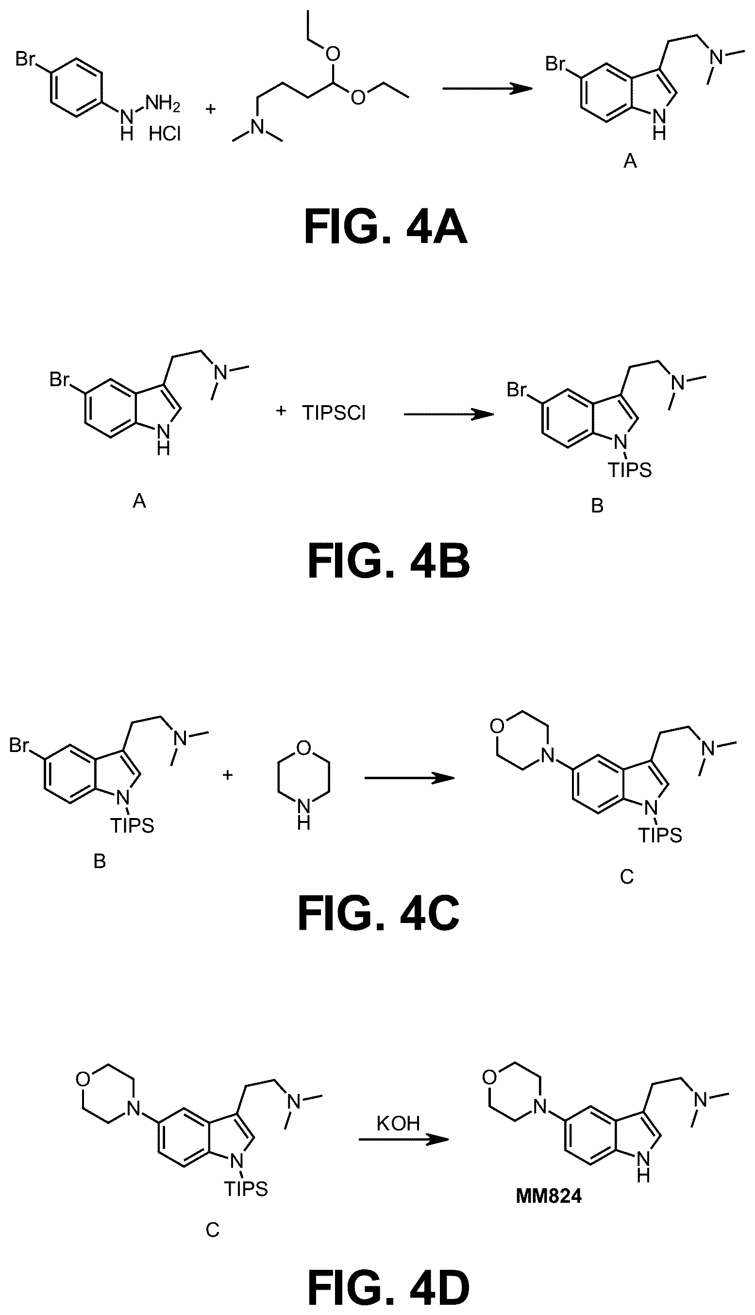 Patent US12338231 Figure 5 – N-heterocycle substituted tryptamine derivatives and methods of using