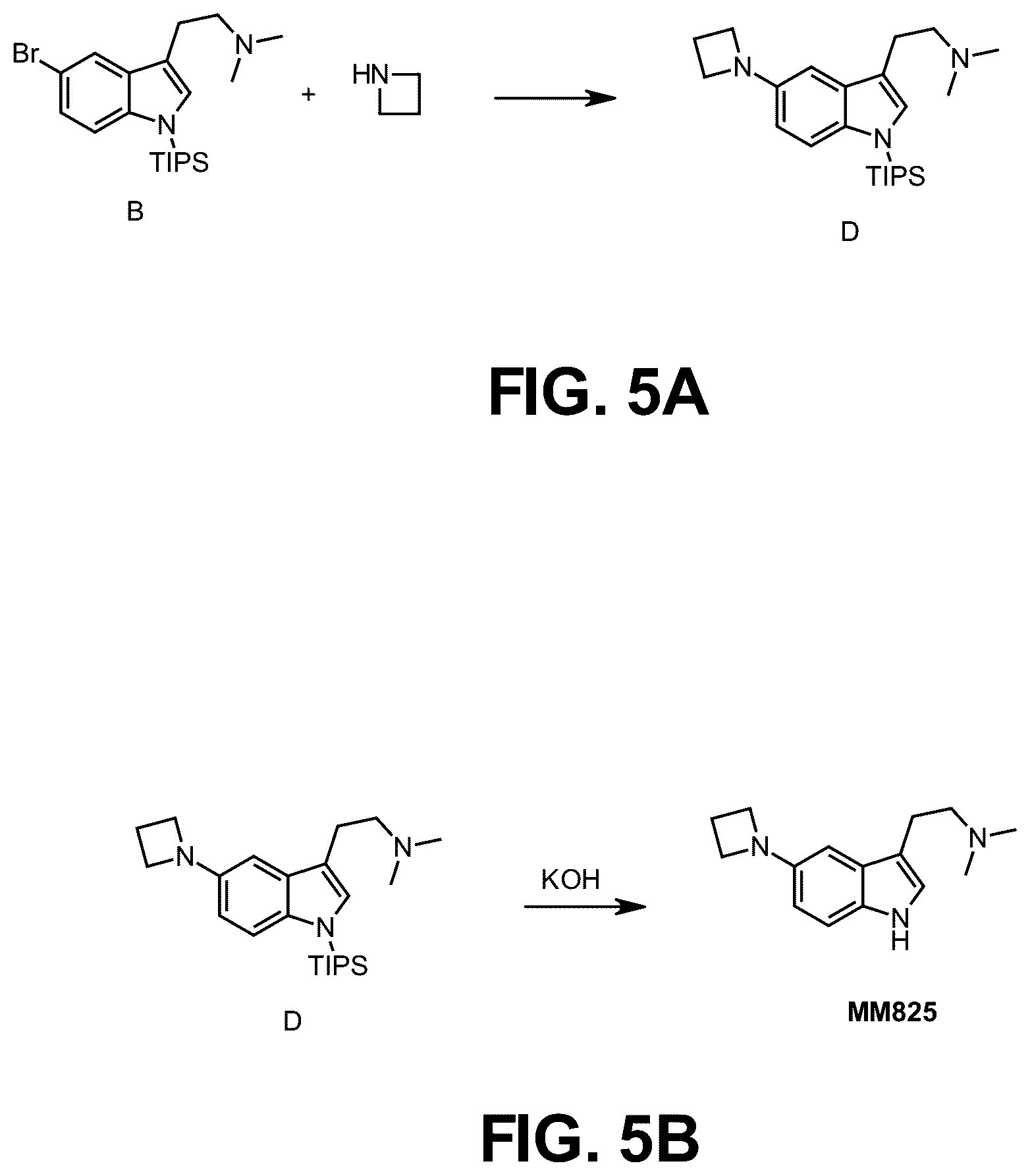 Patent US12338231 Figure 6 – N-heterocycle substituted tryptamine derivatives and methods of using