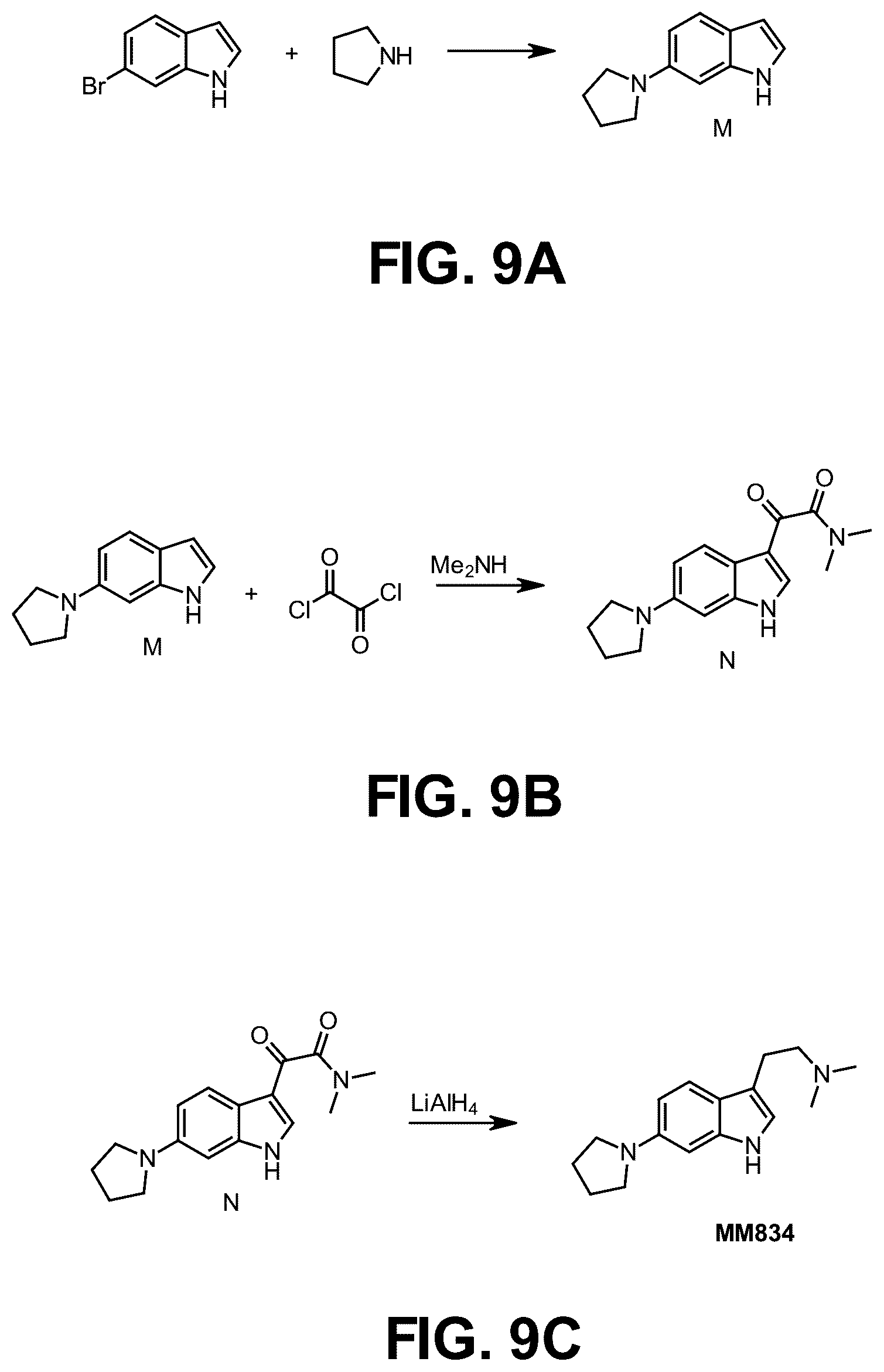 Patent US12338231 Figure 10 – N-heterocycle substituted tryptamine derivatives and methods of using