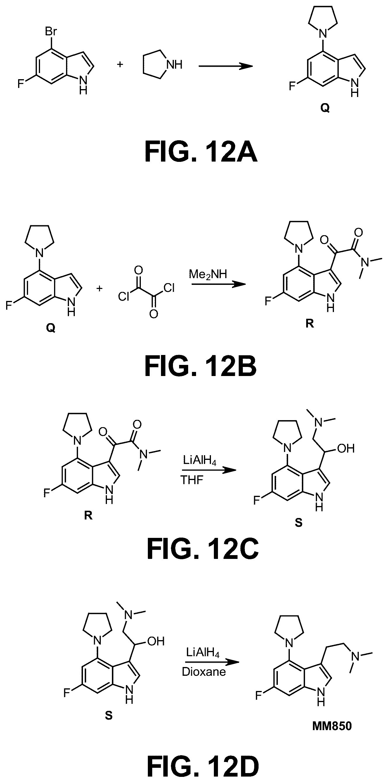 Patent US12338231 Figure 13 – N-heterocycle substituted tryptamine derivatives and methods of using