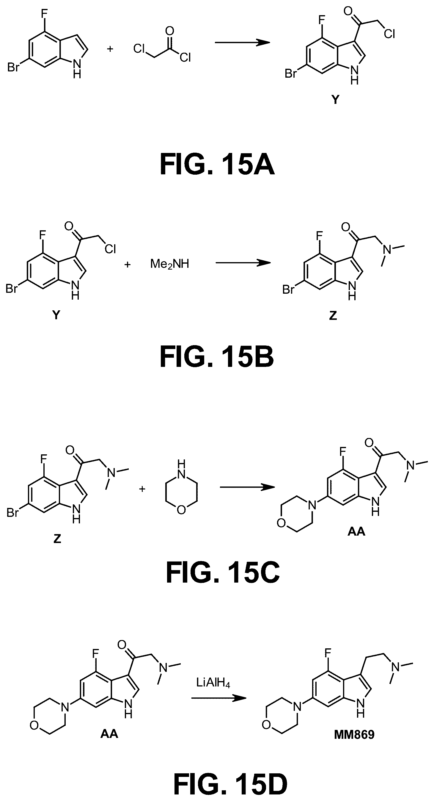 Patent US12338231 Figure 16 – N-heterocycle substituted tryptamine derivatives and methods of using
