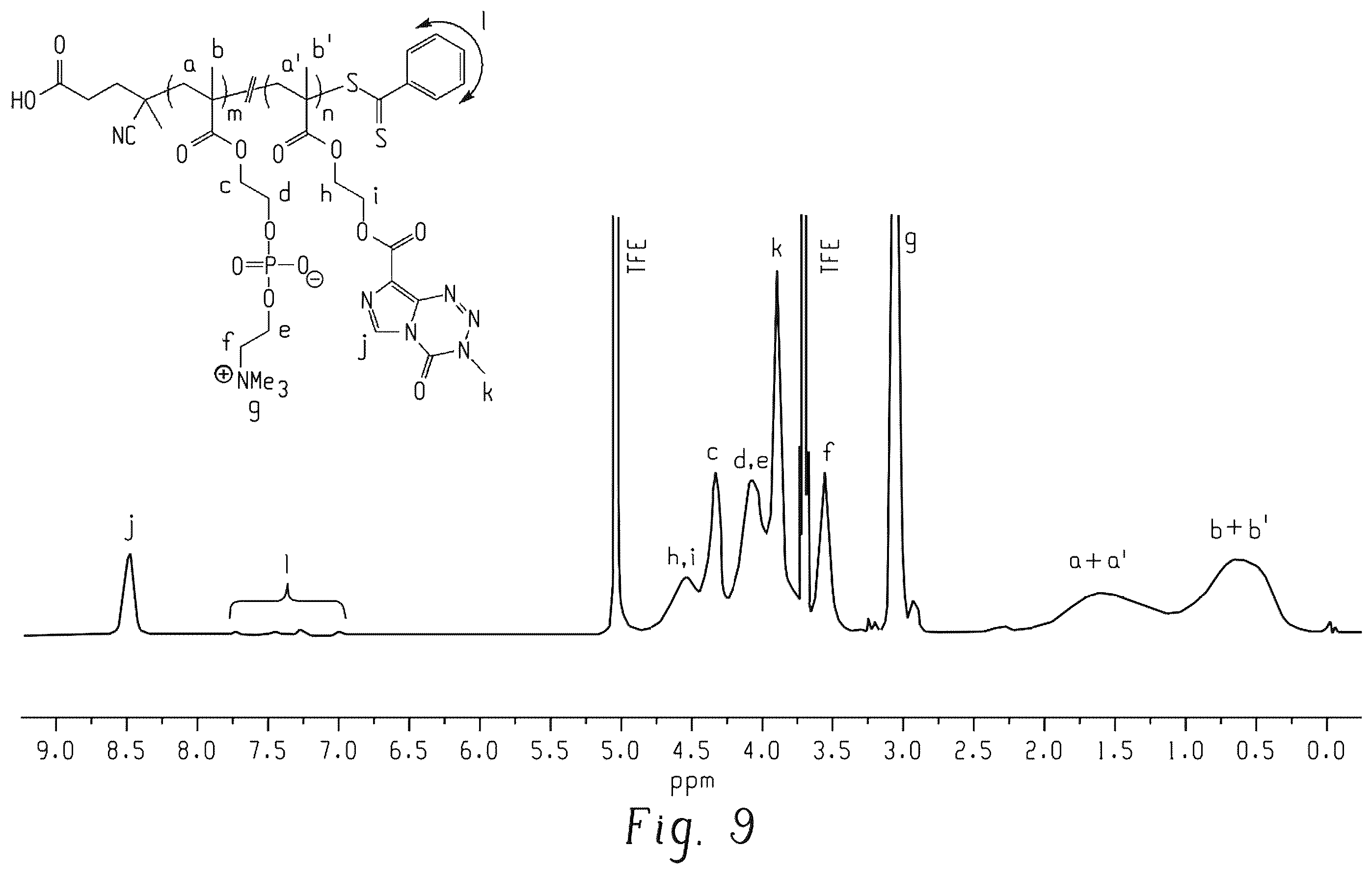 Patent US12338244 Figure 8 – Temozolomide compounds, polymers prepared therefrom, and method of treating a disease