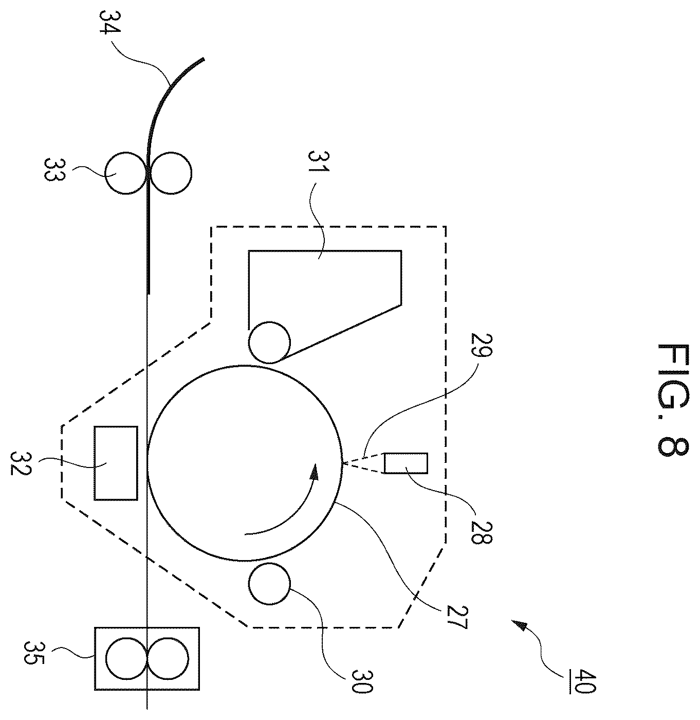 Patent US12338252 Figure 8 – Organic compound and organic light-emitting device
