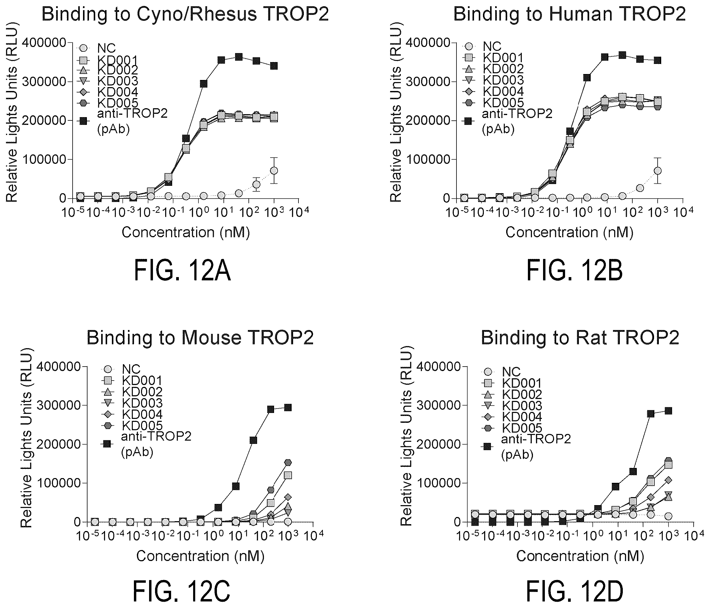 Patent US12338295 Figure 17 – Binding agents targeting TROP2-expressing tumor cells