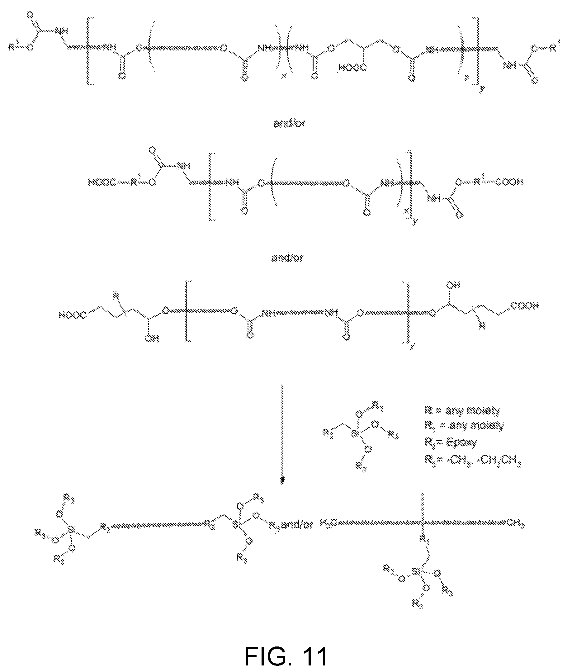 Patent US12338332 Figure 9 – Polyurethane synthesis