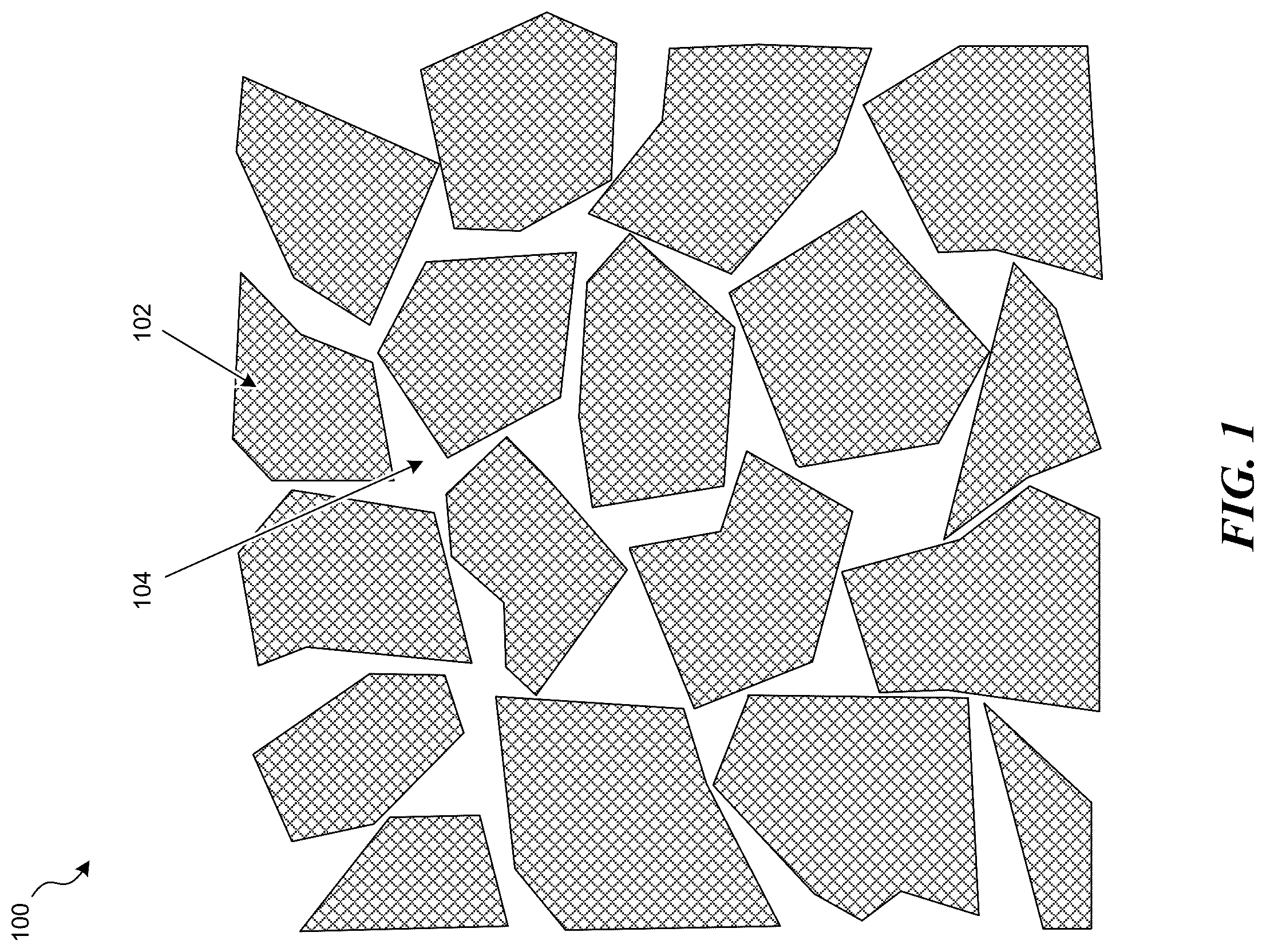 Patent US12338394 Figure 1 – Multi-modal beds of coking material