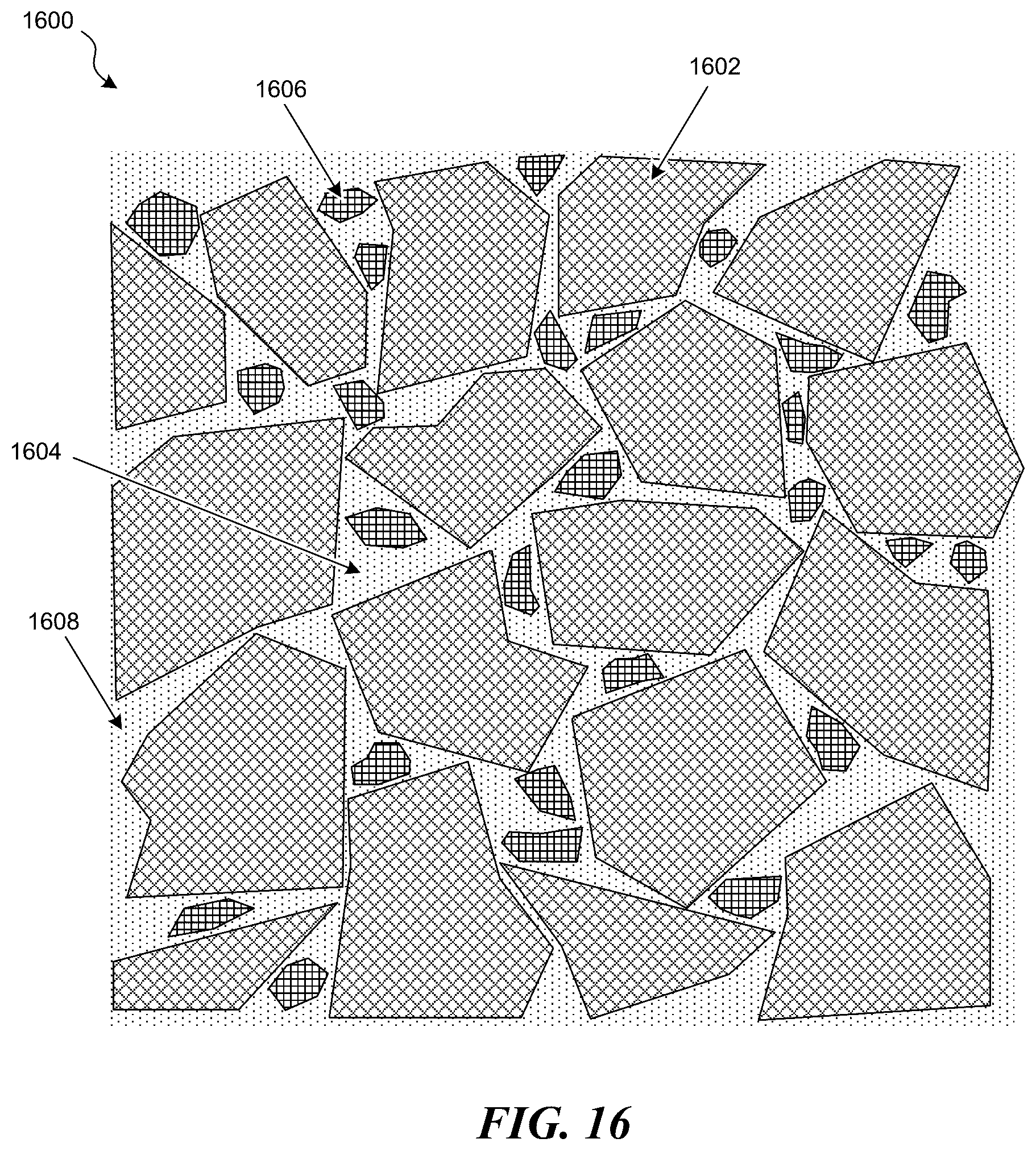 Patent US12338394 Figure 16 – Multi-modal beds of coking material